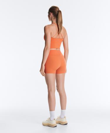 Comfortlux strap tank top with cups — WASHED ORANGE 8
