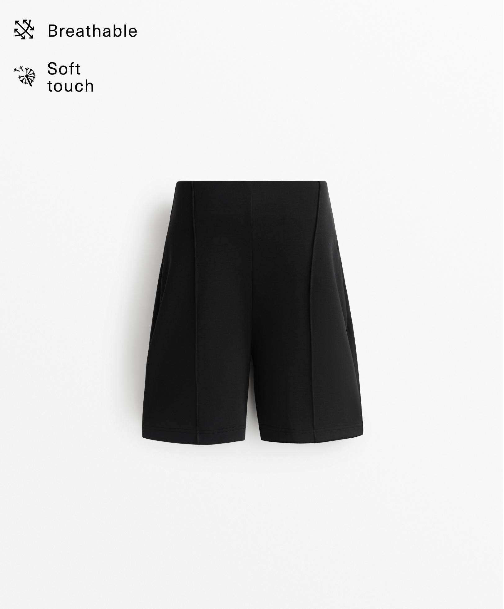 Bermuda super high rise con modal tacto suave - Rebajas
