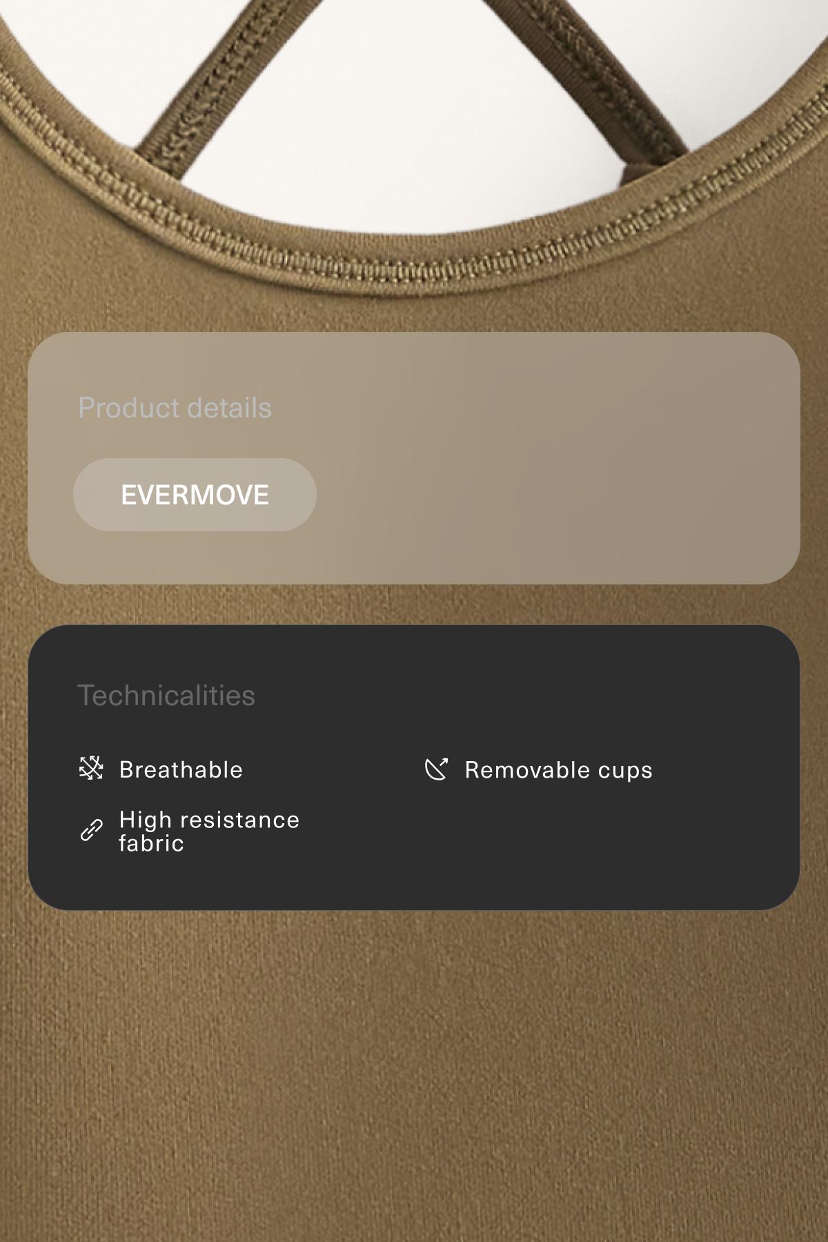 Evermove Tank top — OLIVE GREEN
