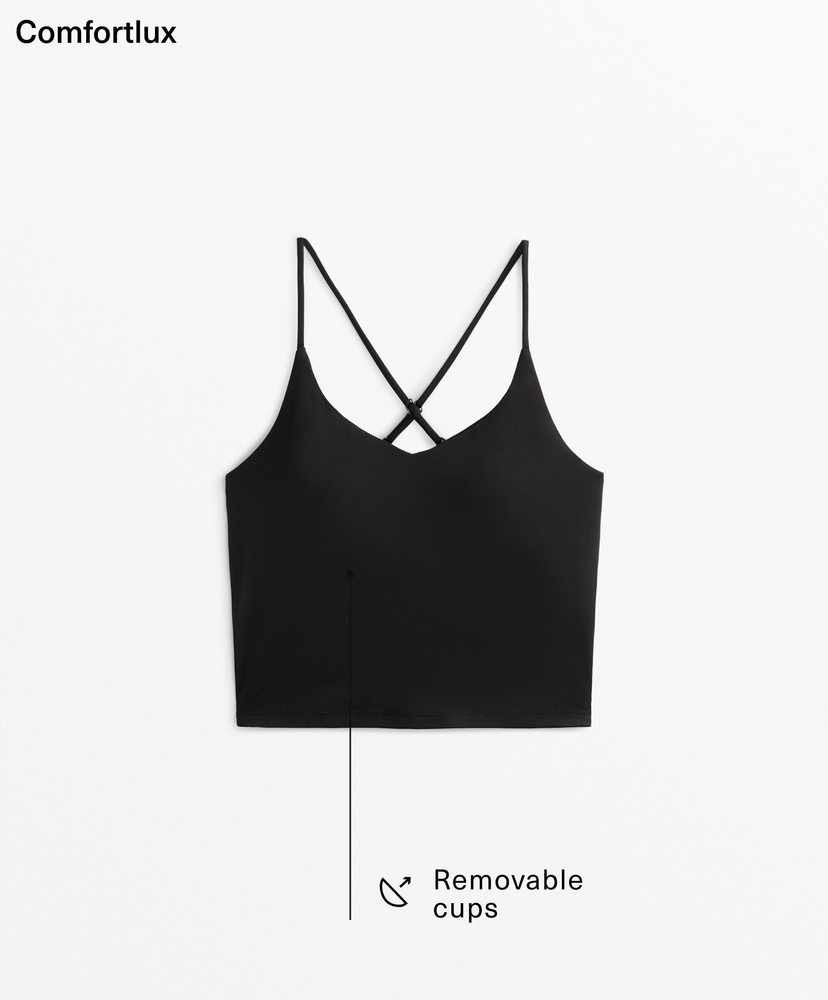 Comfortlux tank top with adjustable straps