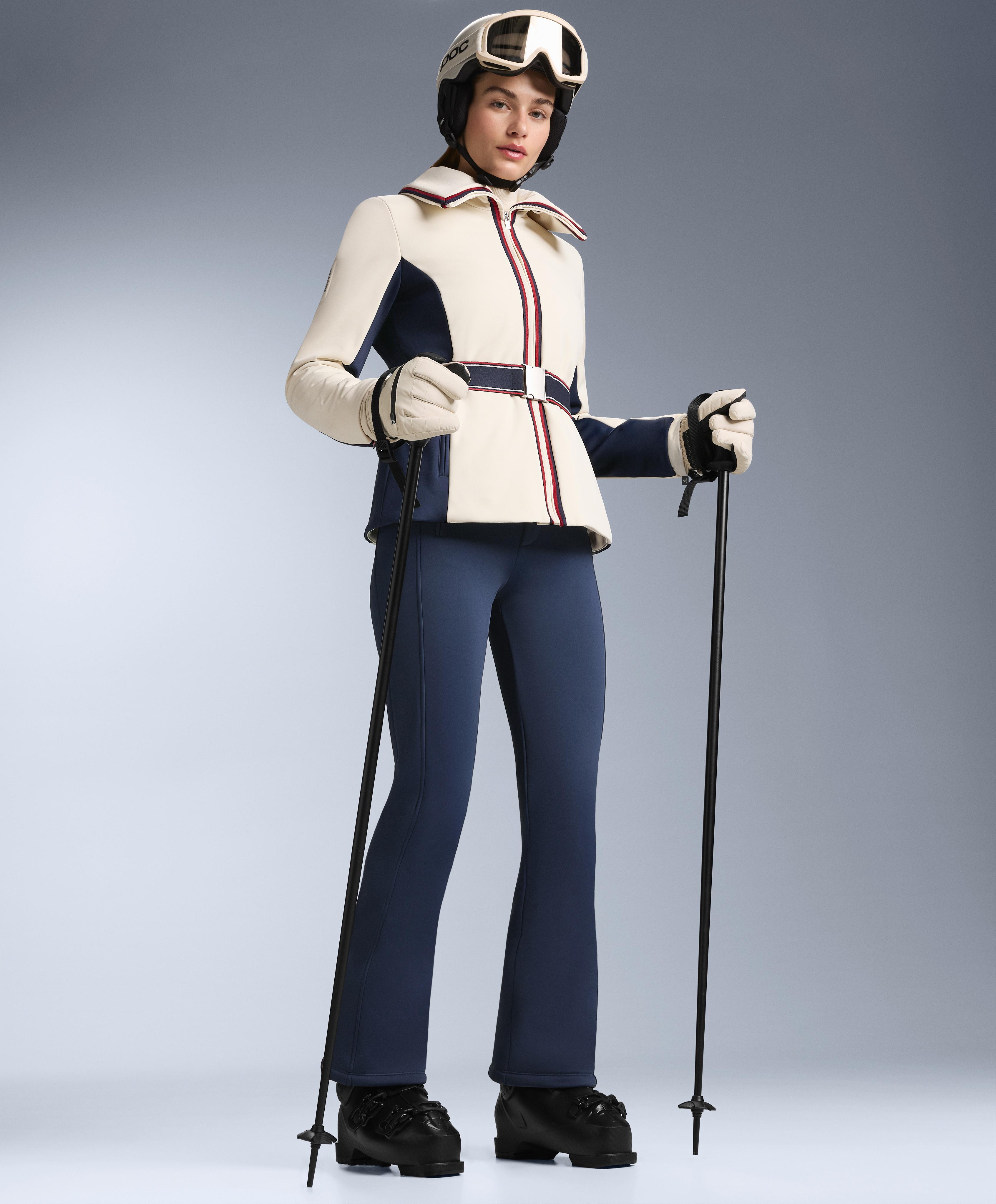 Primaloft® SKI water-resistant retro fitted jacket — PALE ECRU