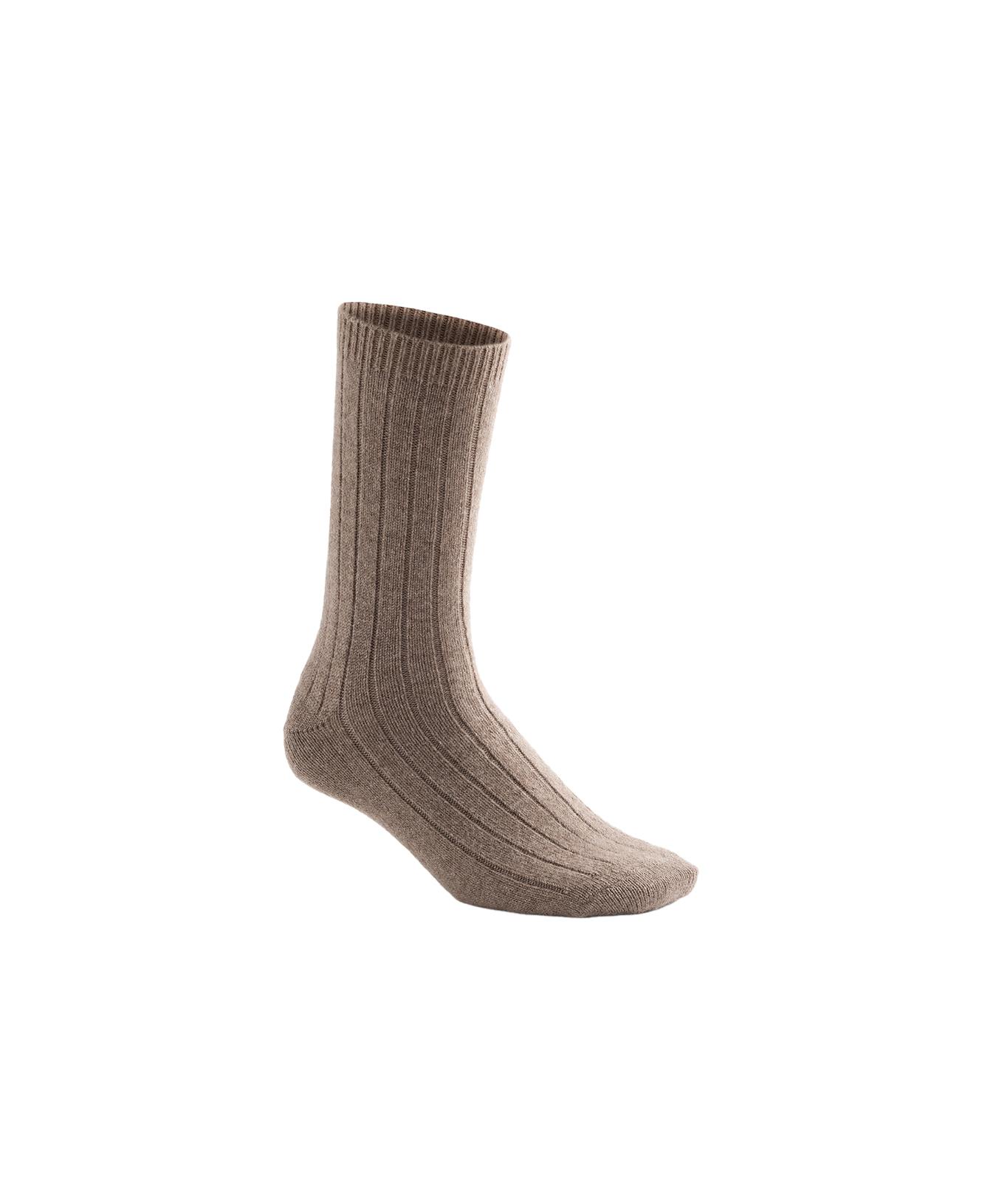 75% cashmere socks — PALE TAN