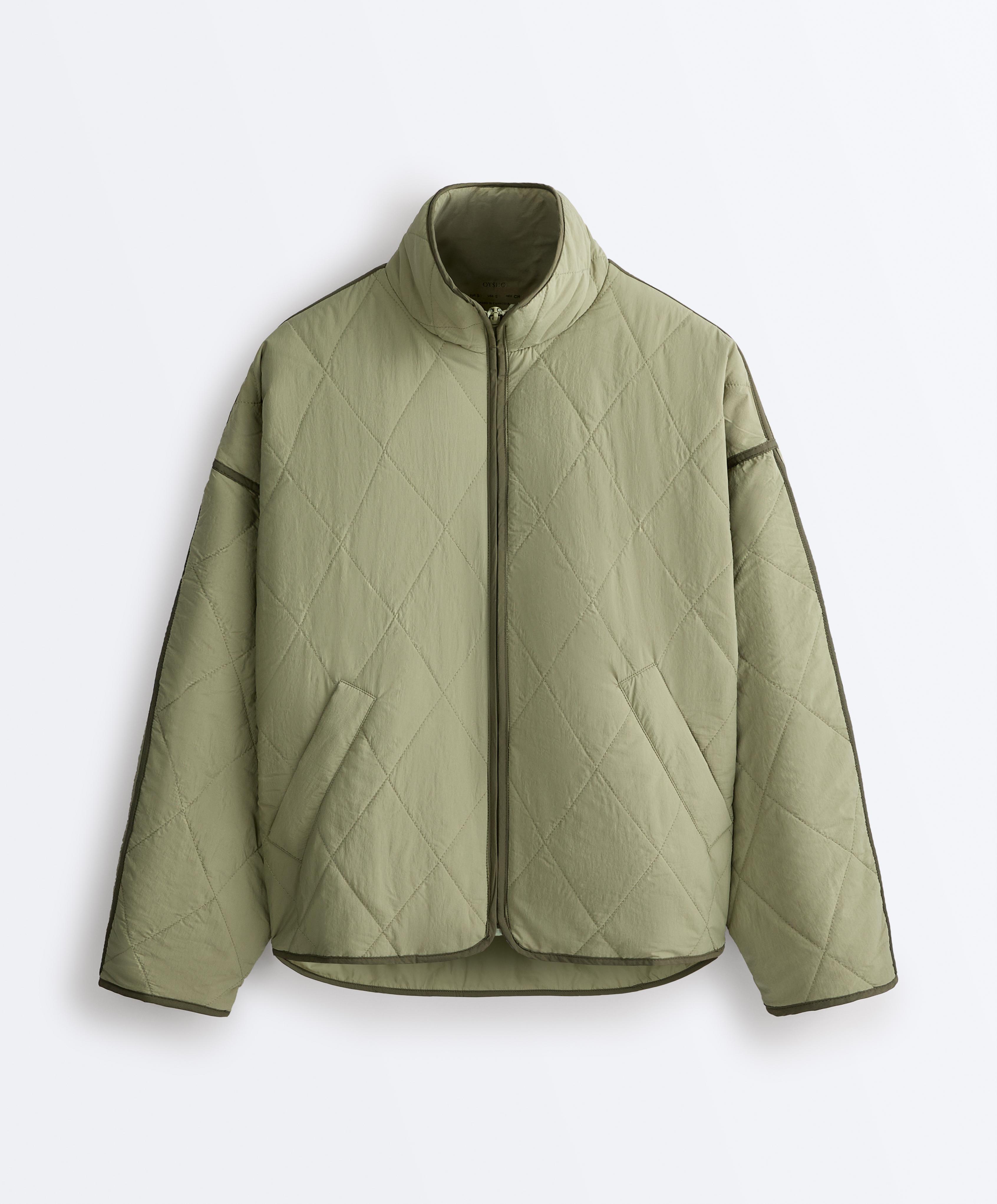 Water-repellent FELLEX® AEROGEL padded jacket — WASHED APPLE GREEN