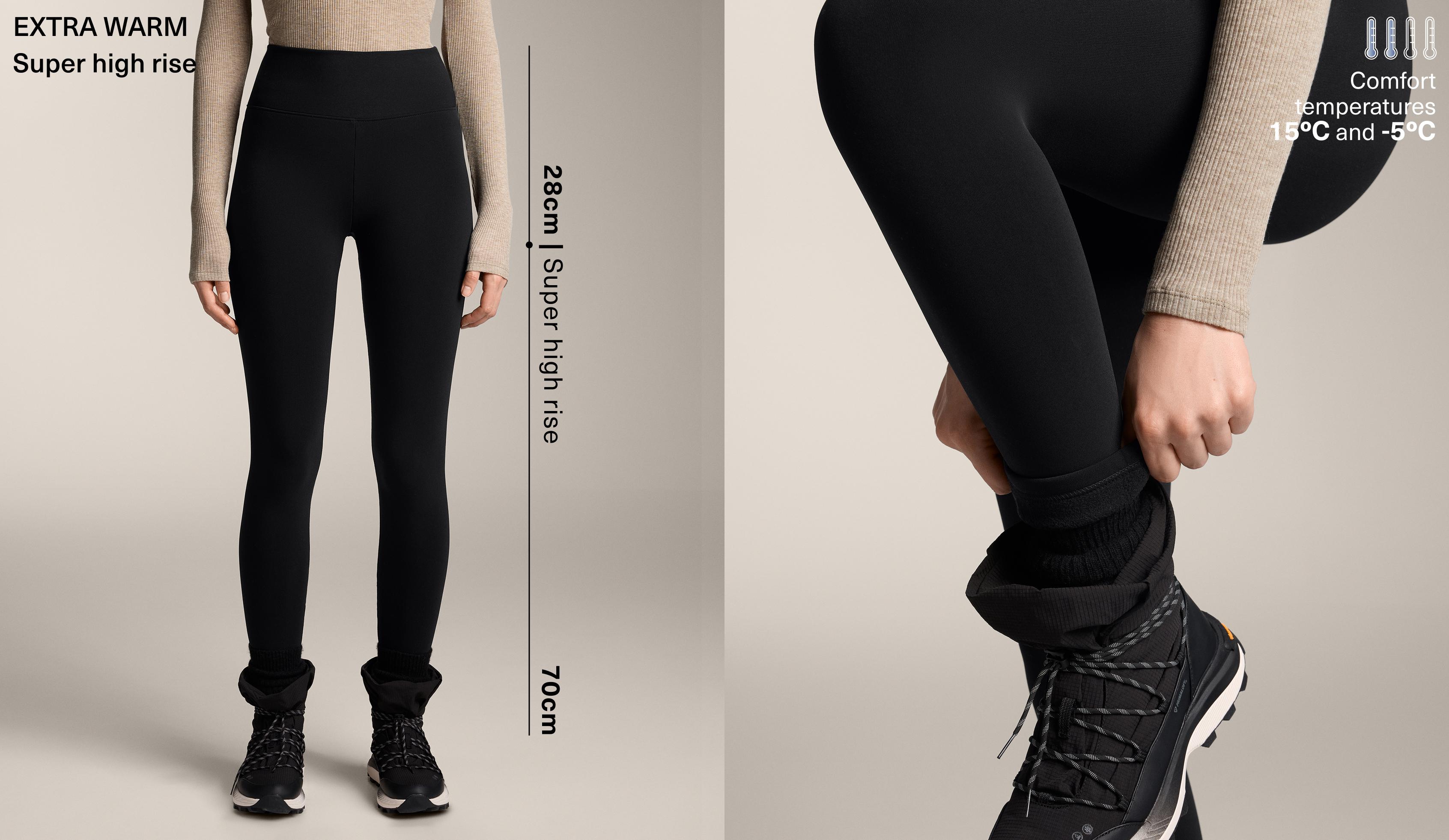Legging 7/8 super high rise seamless extra warm 70 cm Legging 7/8 super high rise seamless extra warm 70 cm