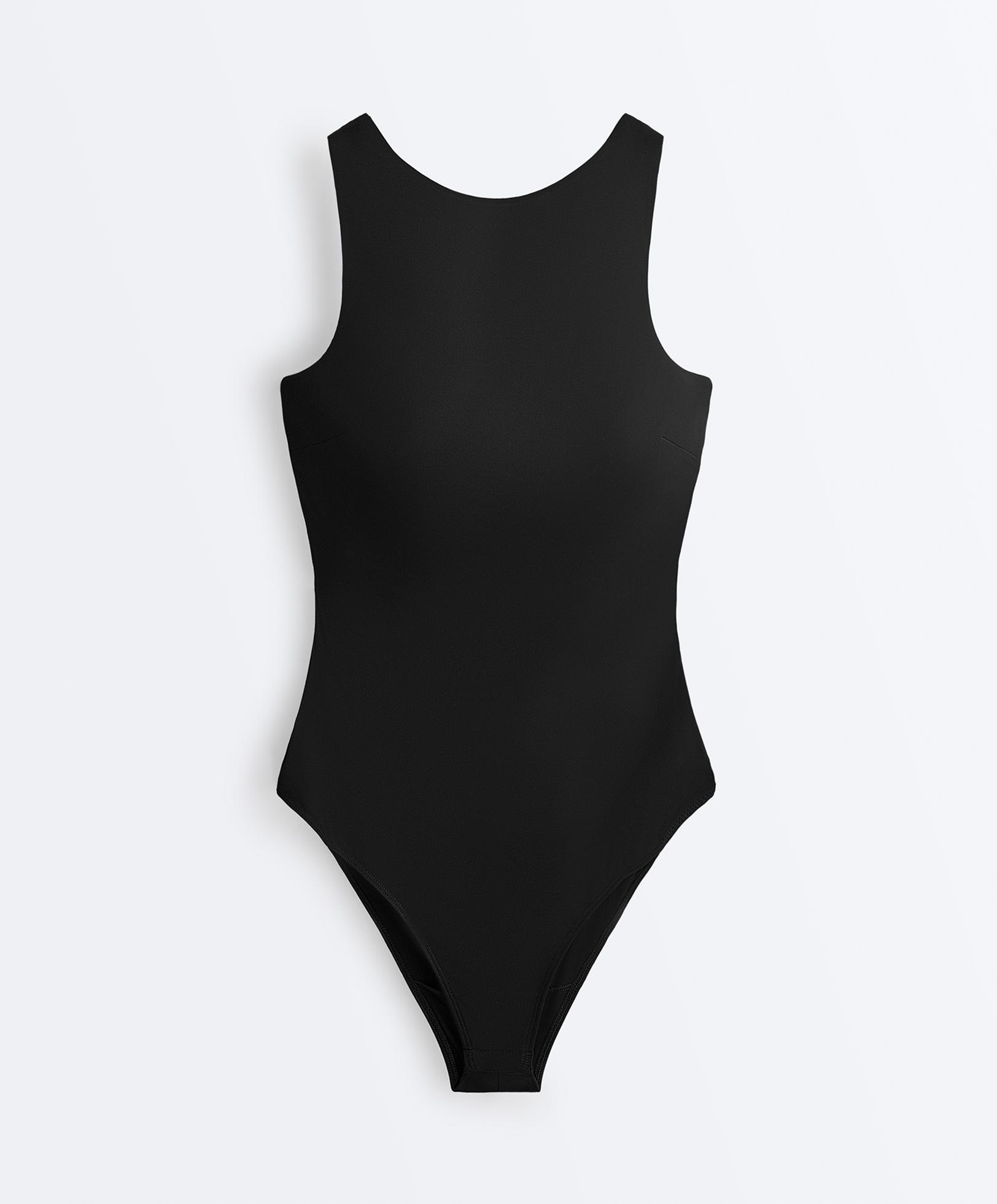 Open-back Comfortlux body — BLACK