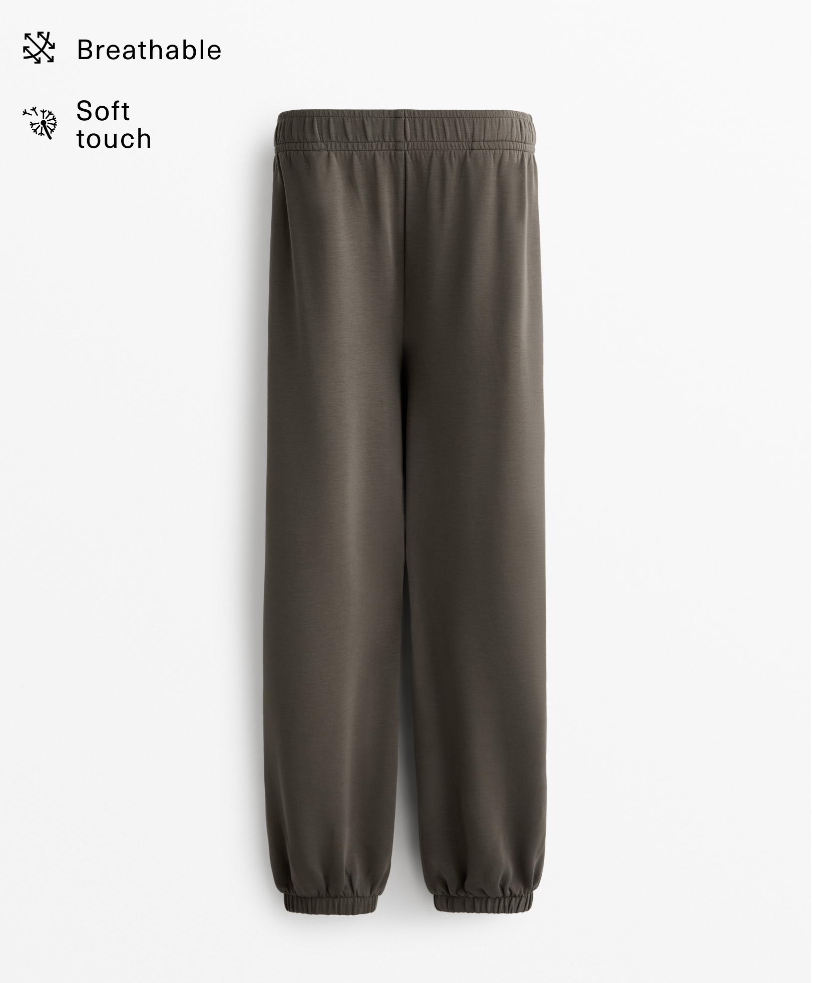 Pantalon jogger avec modal