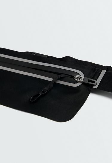 Adjustable running belt bag — BLACK 4