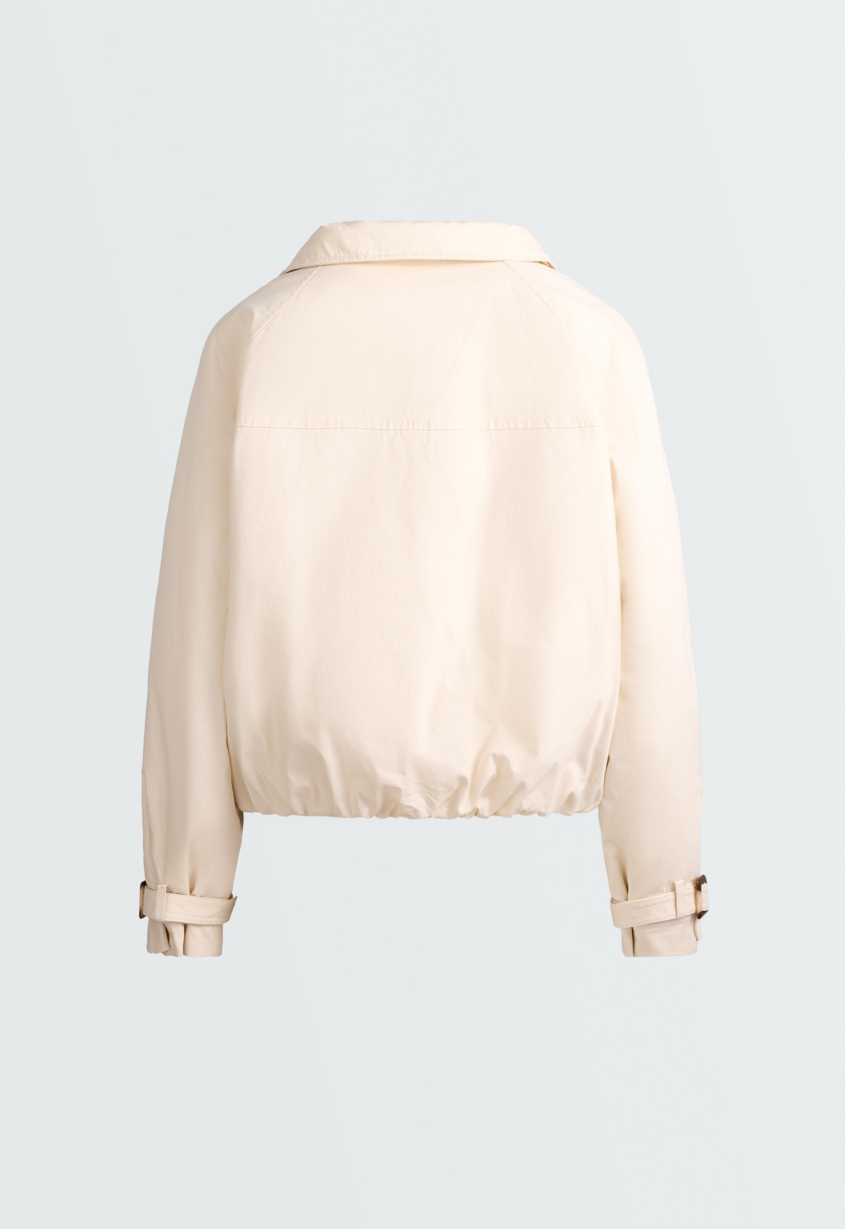 FELLEX® AEROGEL balloon padded short jacket — ECRU