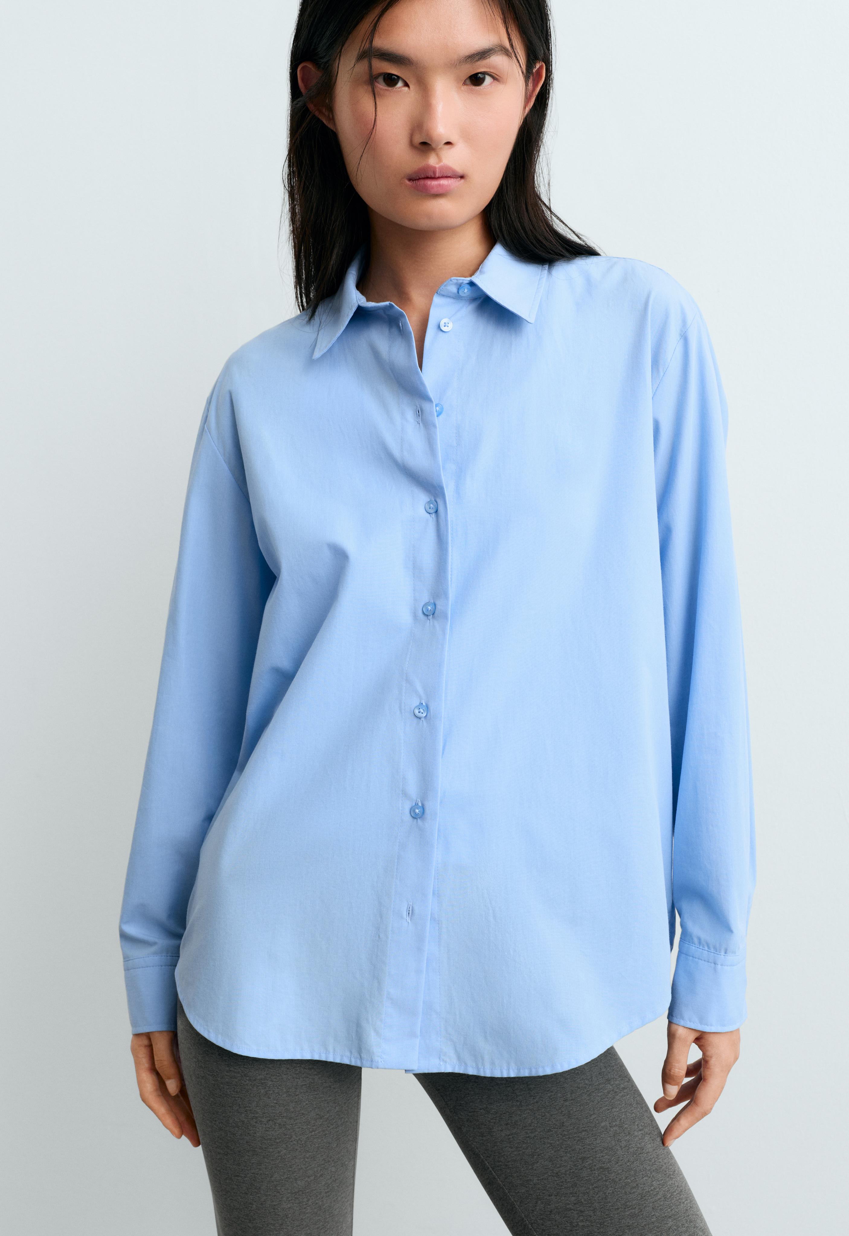 Camisa manga larga 100% algodón Camisa manga larga 100% algodón