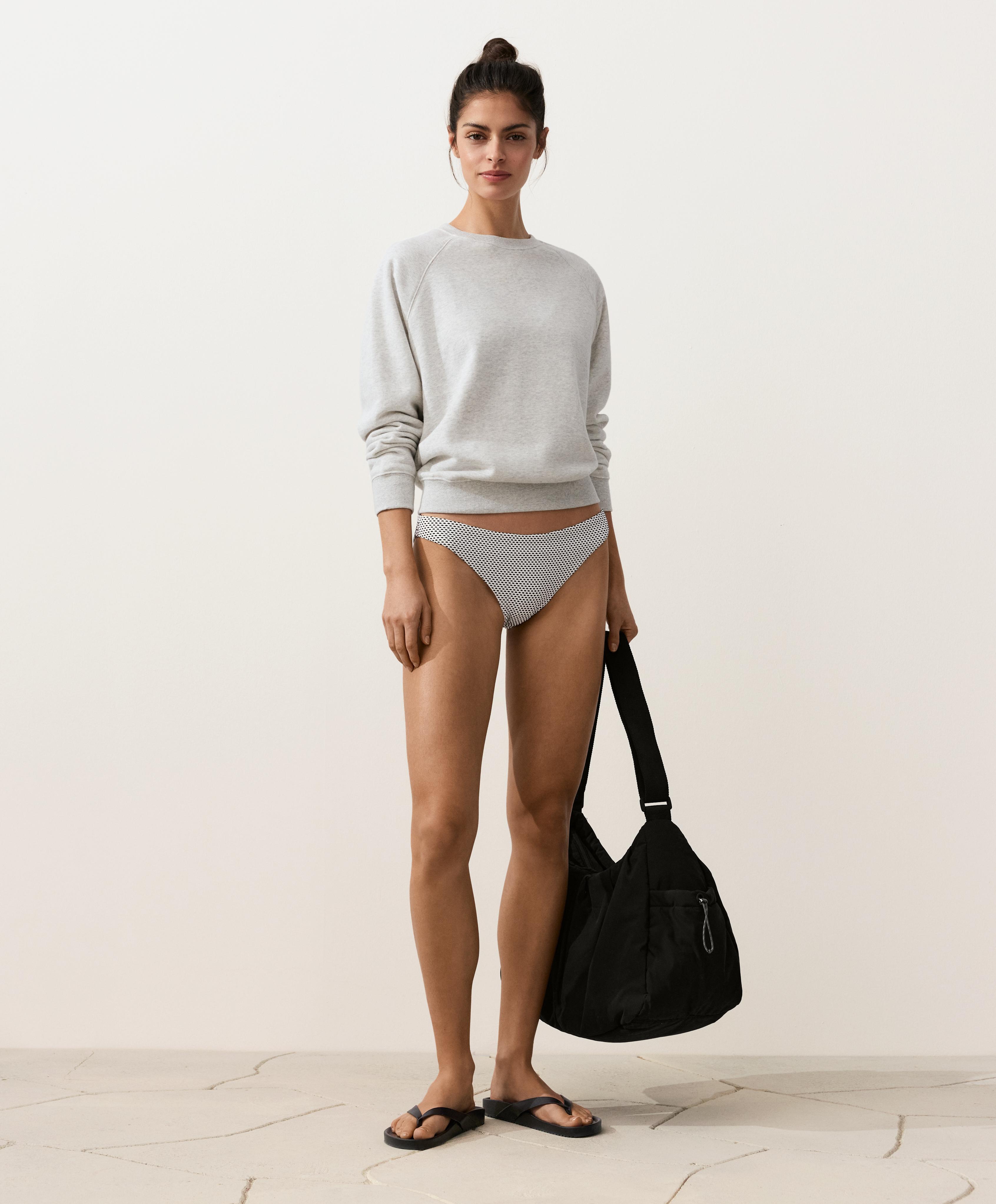 Jacquard polka dot classic bikini briefs Jacquard polka dot classic bikini briefs