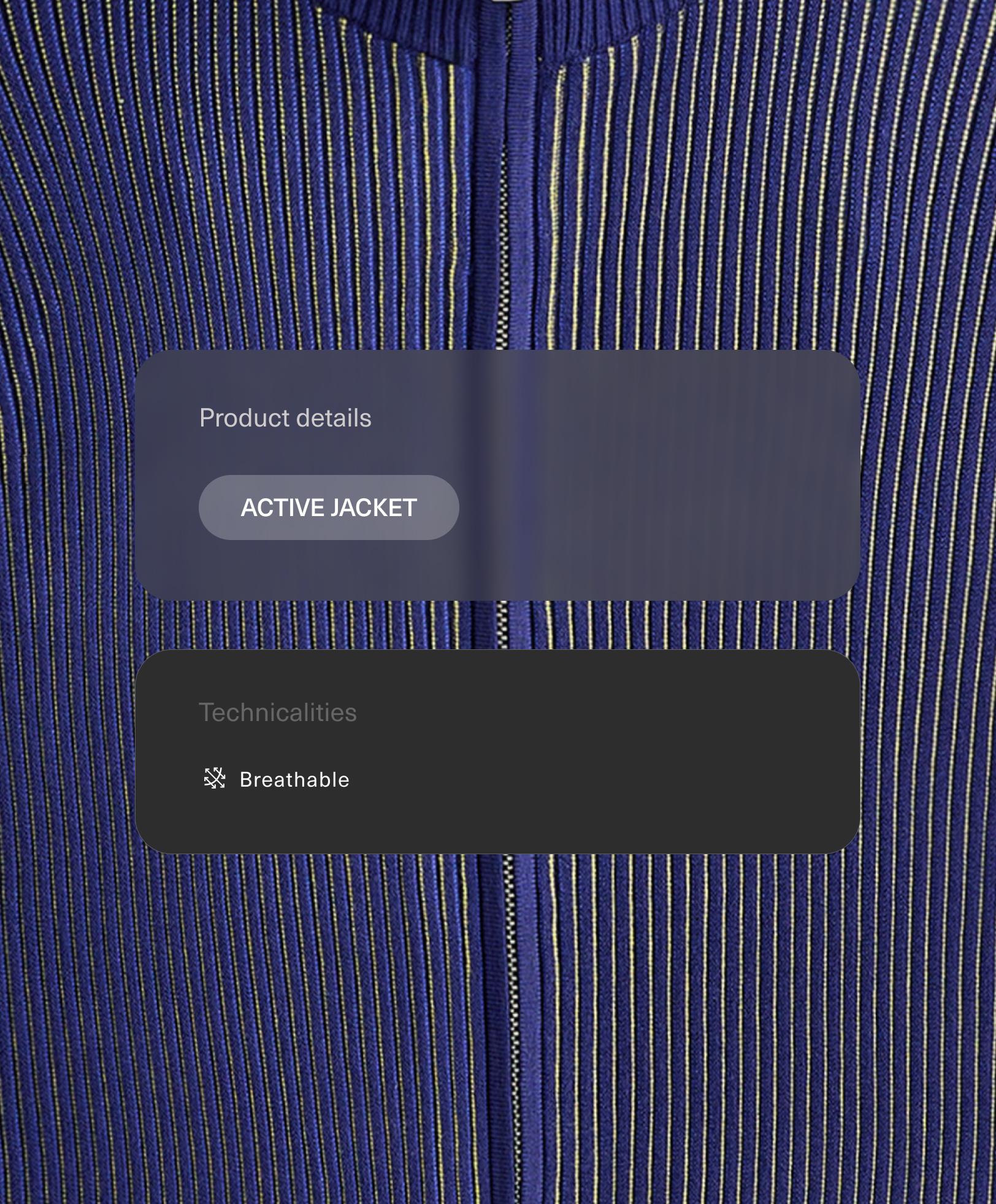 visoki struk pletenina Rib Fit