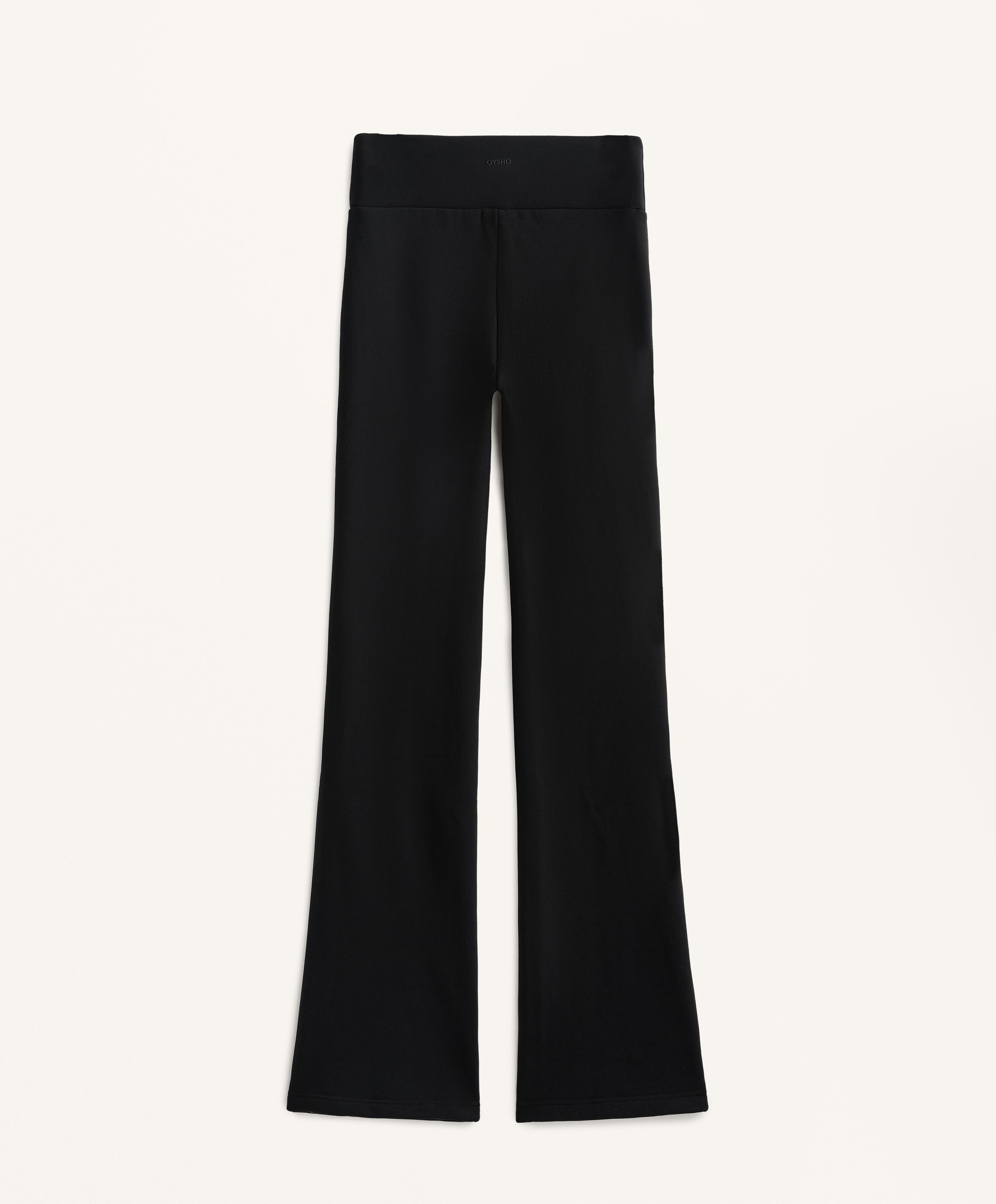 Super extra warm seamless bootcut trousers