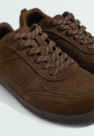 Multi-activity suede barefoot trainers — BROWN 7