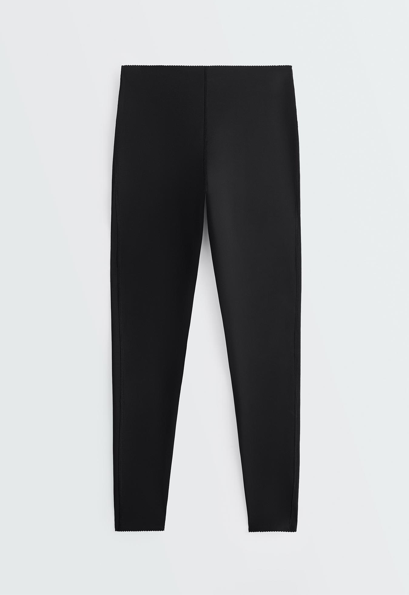 Extra Compressive Raise Up ankle-length leggings — BLACK