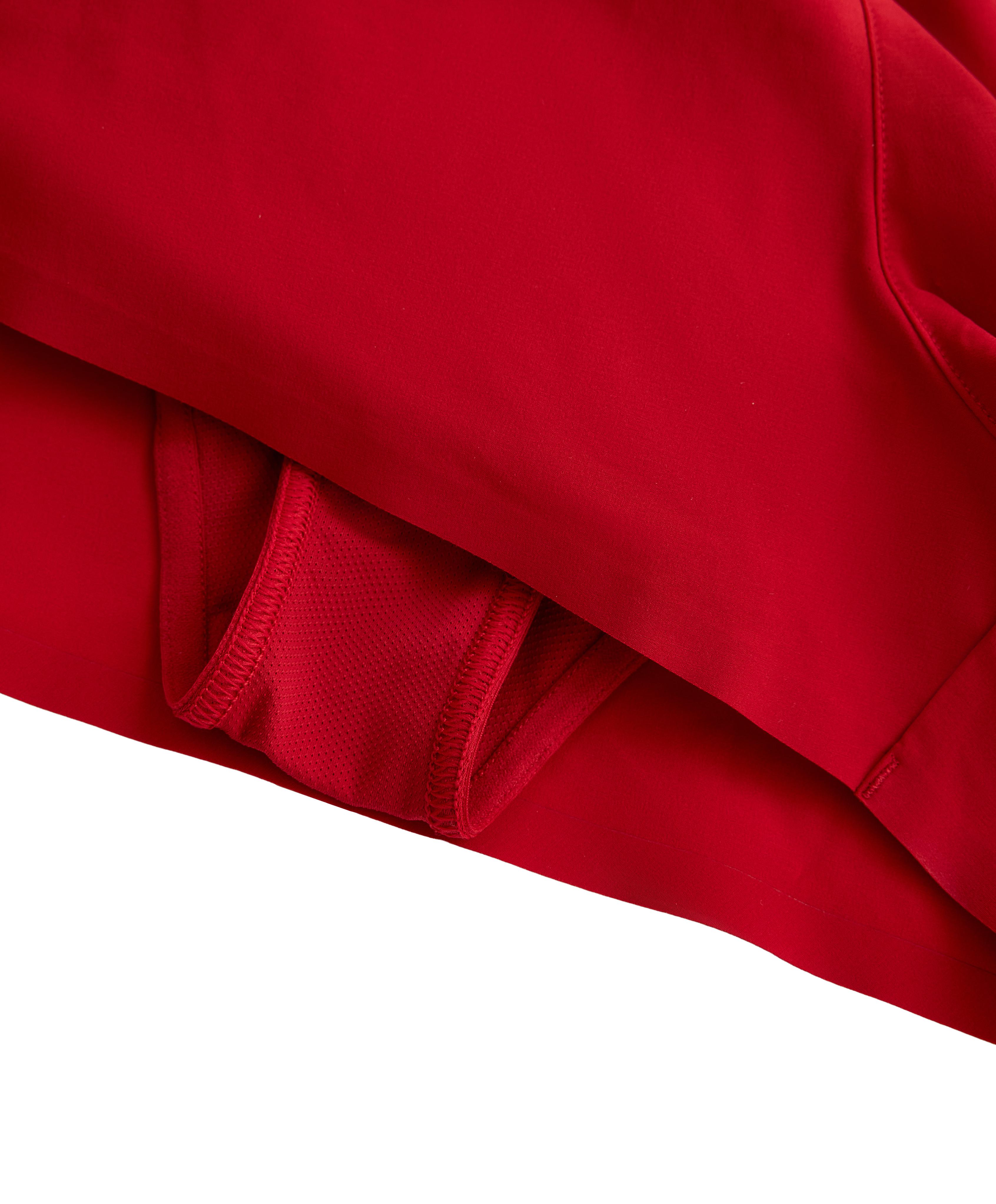 6cm low-rise technical shorts — STRONG RED