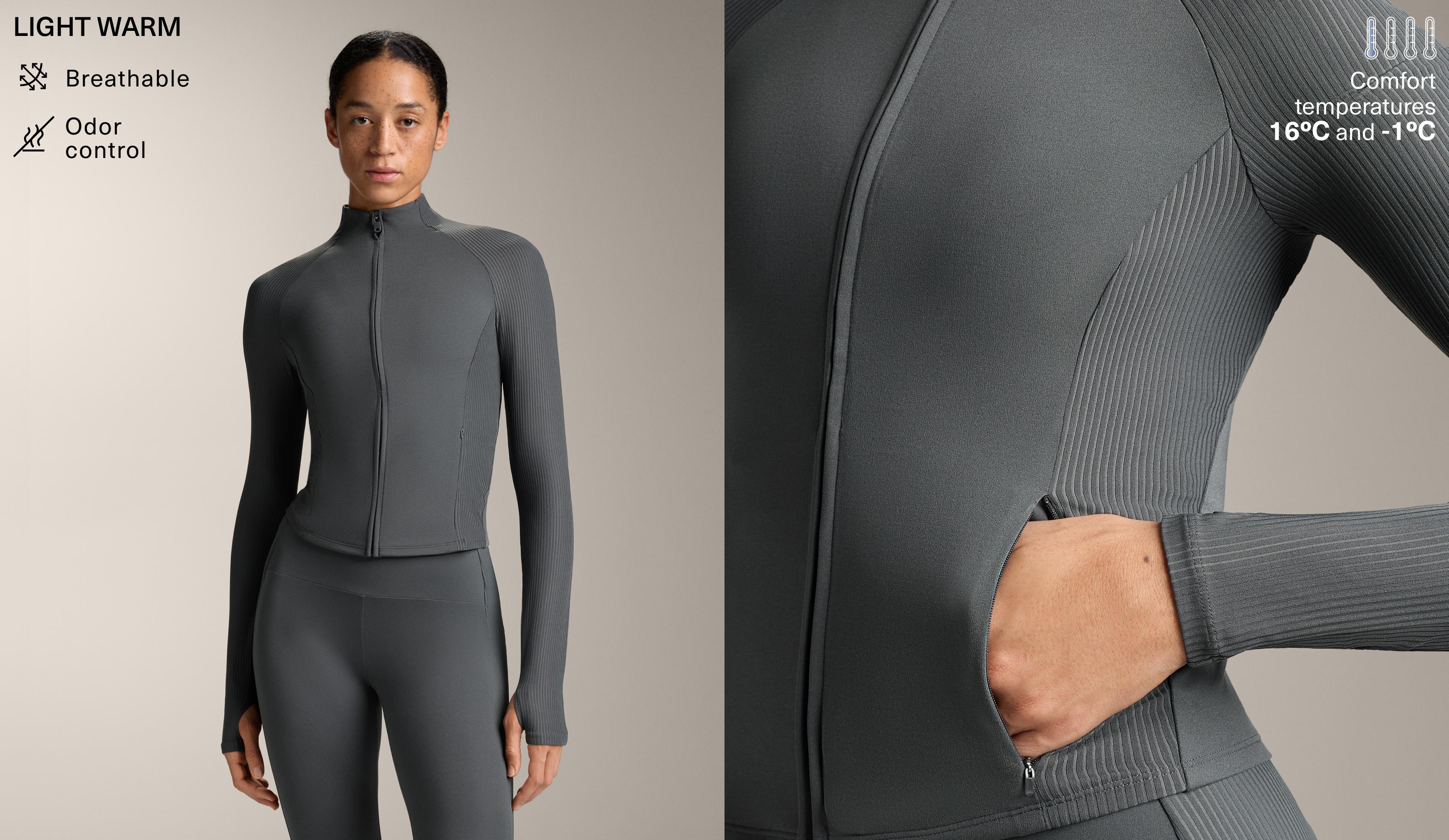 Comfortlux rib technical jacket Comfortlux rib technical jacket