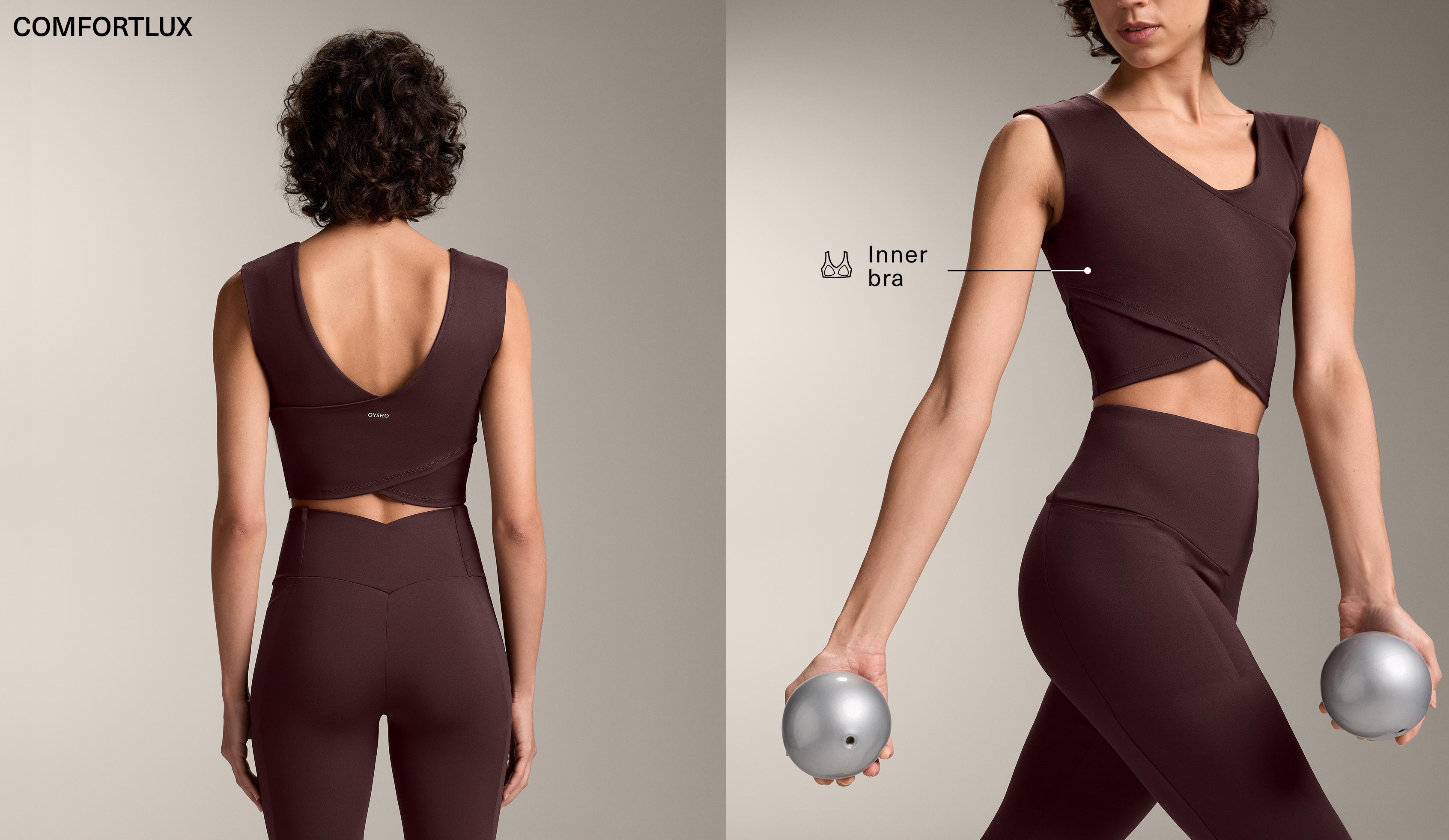 Tank top Comfortlux incrociato