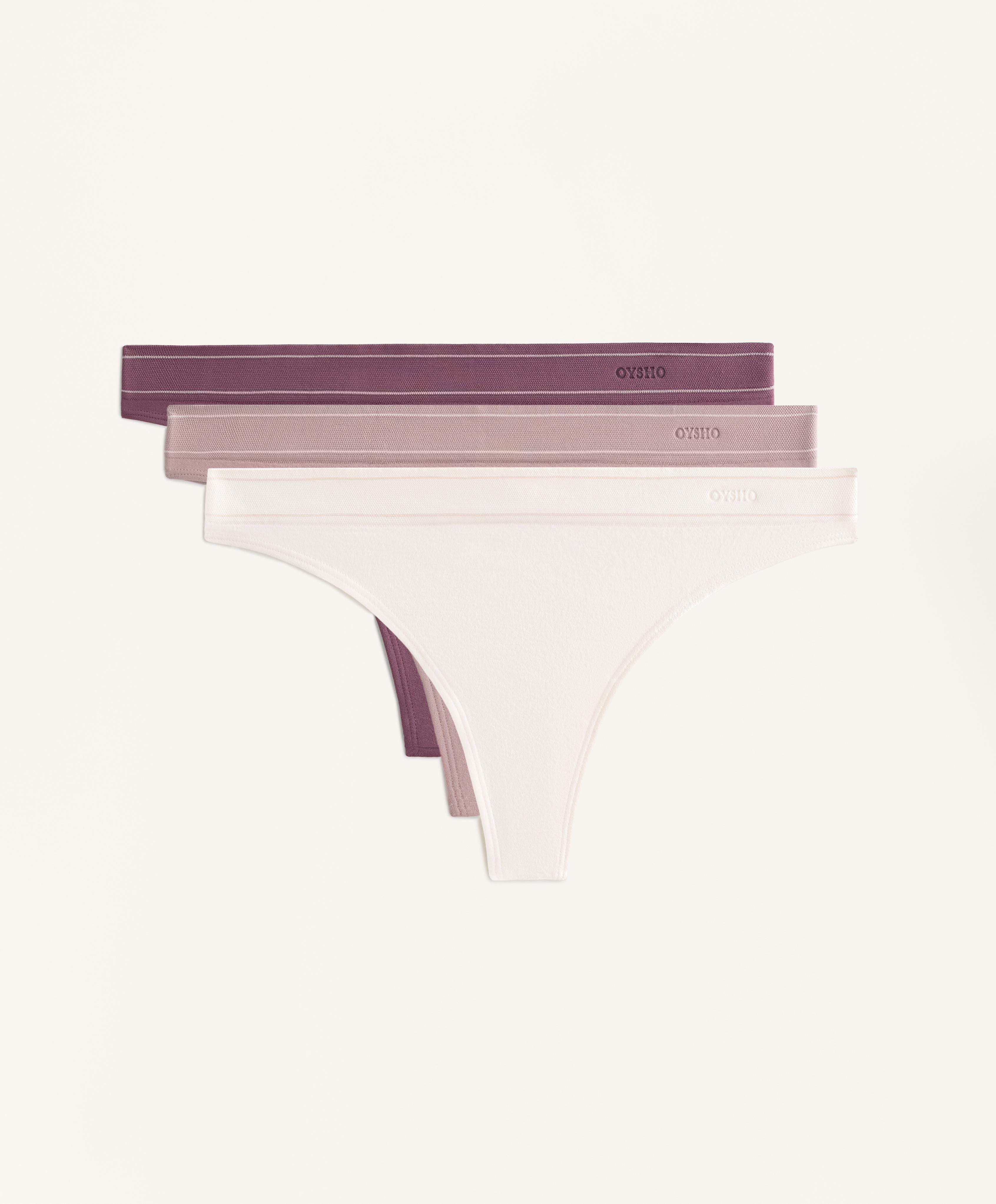 3 bragas tanga seamless soft touch