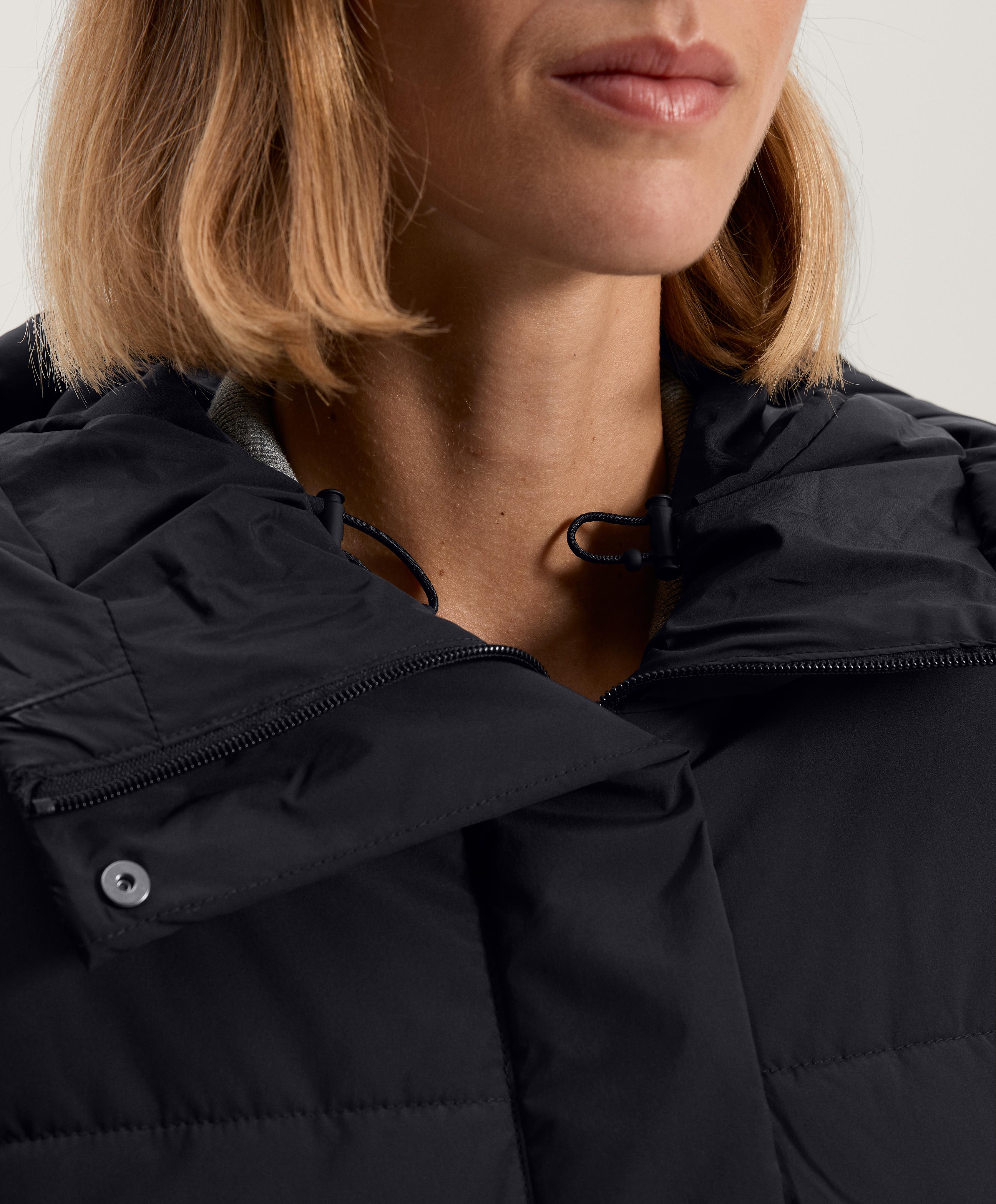 Primaloft® water-repellent padded jacket — BLACK