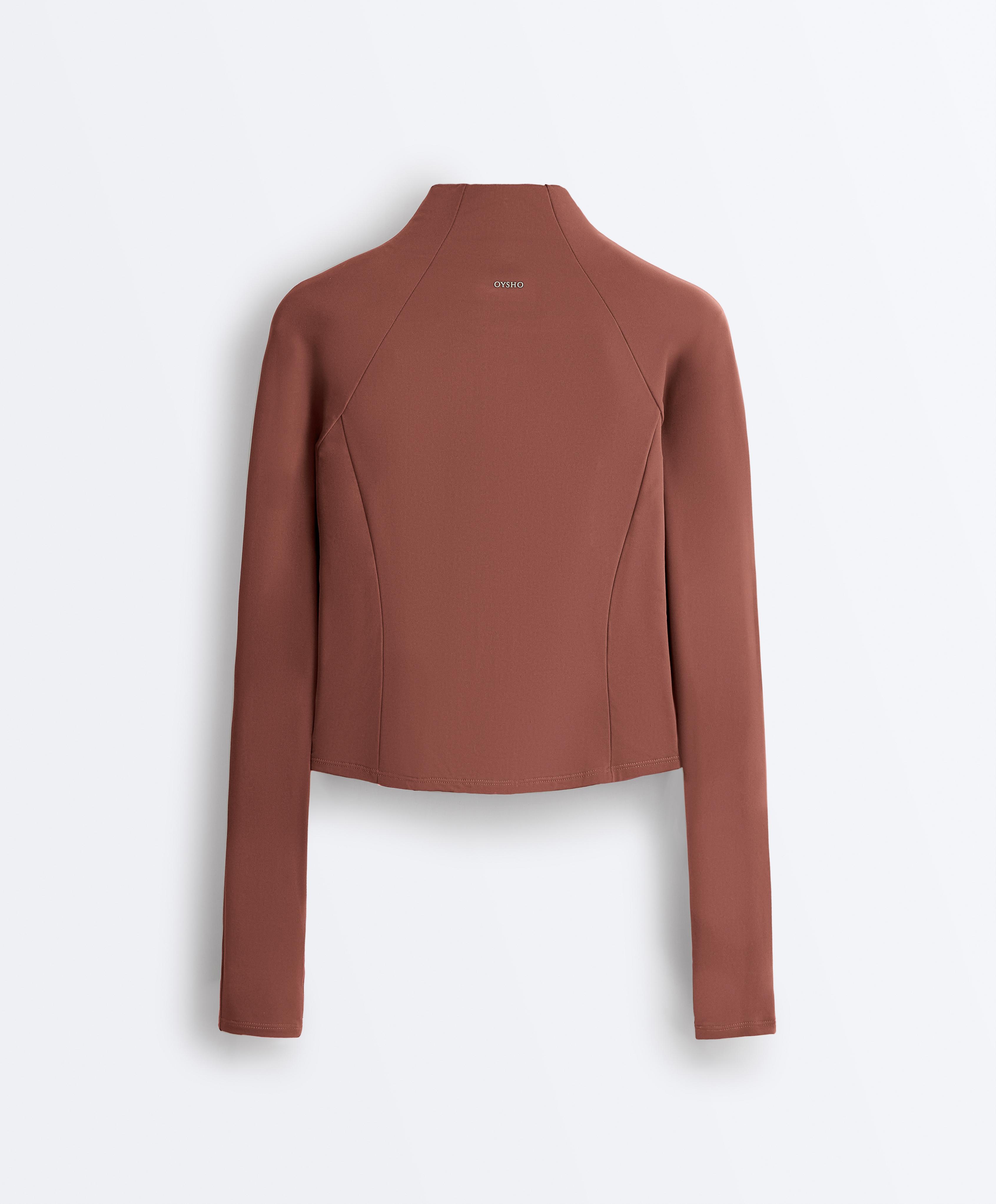 Light warm technical jacket — MAHOGANY