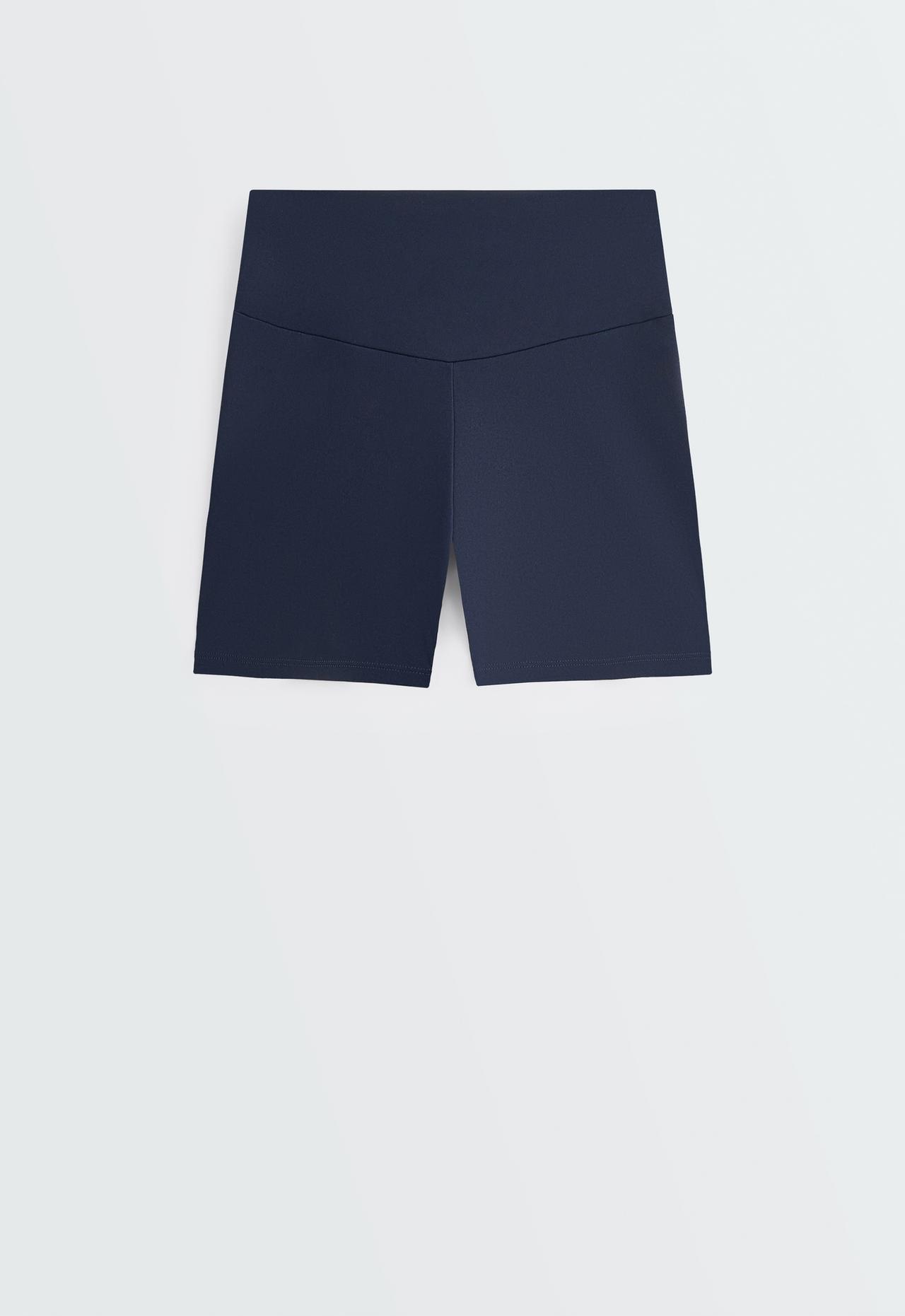 Hot pants high rise Comfortlux 10 cm — NAVY BLUE