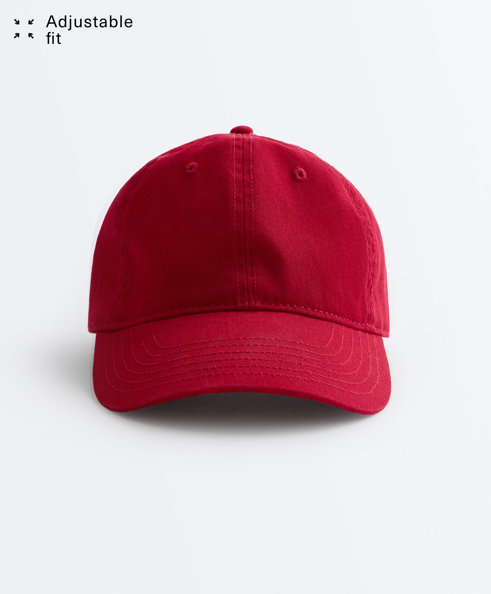 Washed-effect 100% cotton cap Washed-effect 100% cotton cap