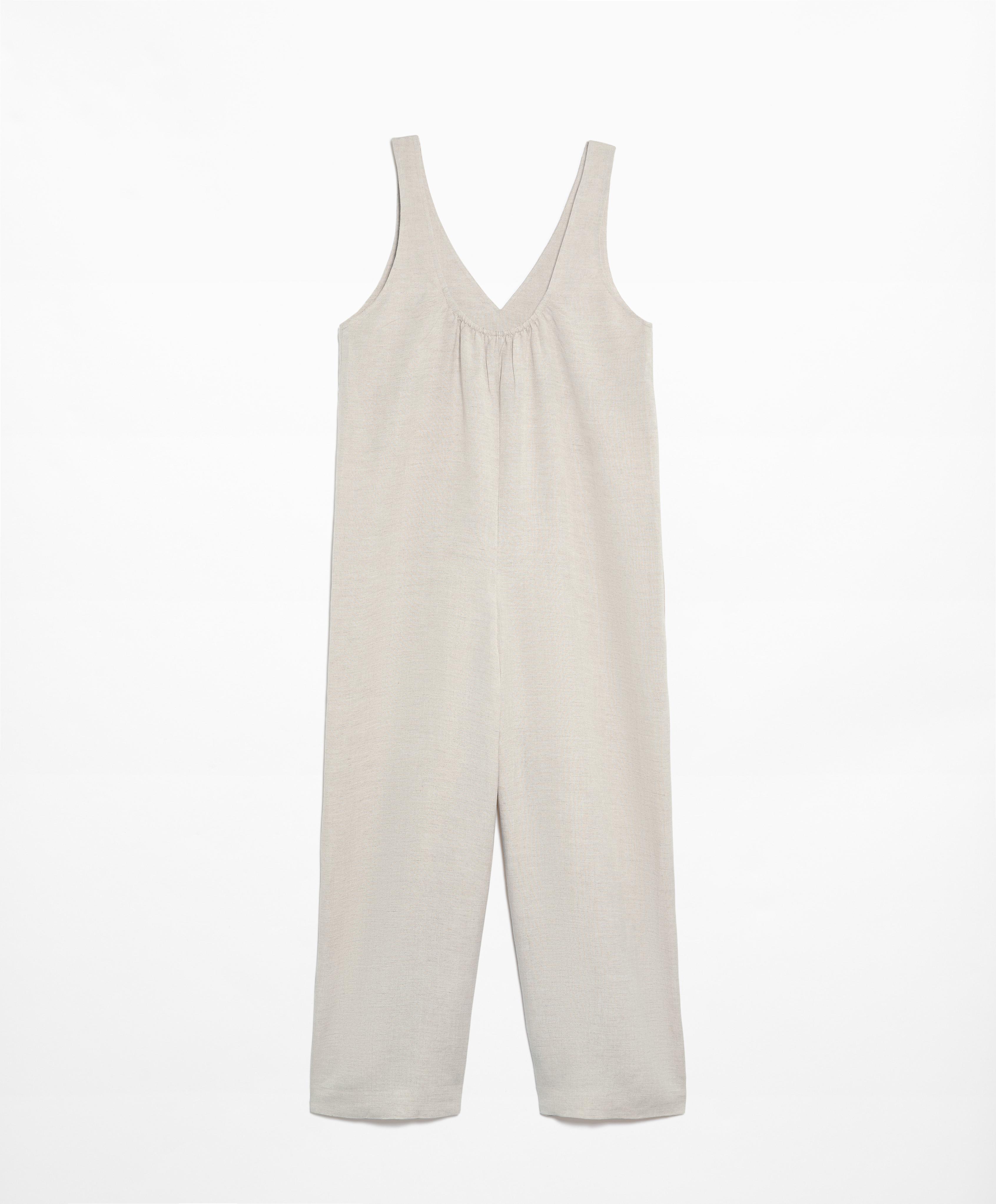 Combinaison en mélange de lin - Soldes