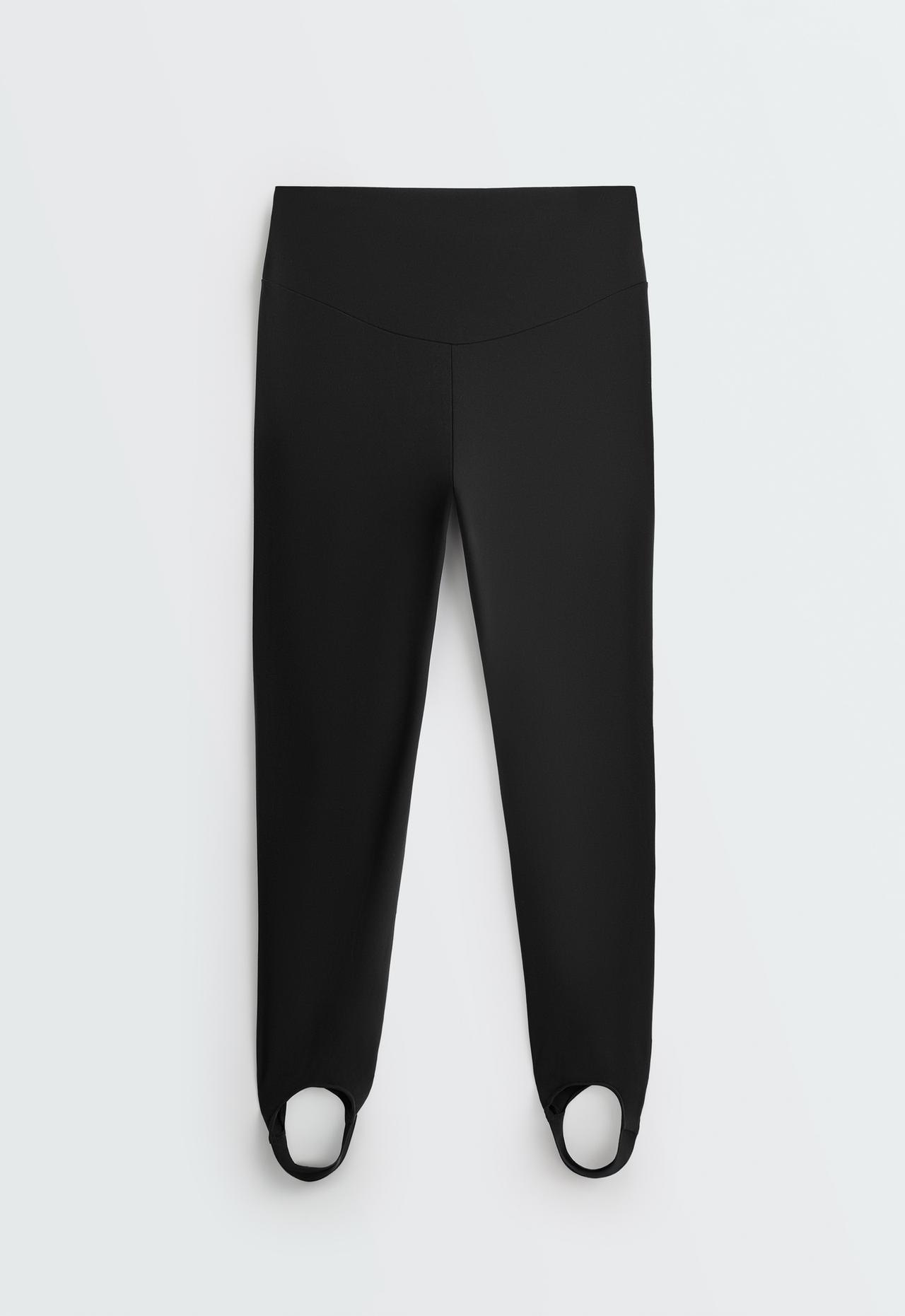 Leggings ankle-length super high rise comfortlux stirrup — BLACK