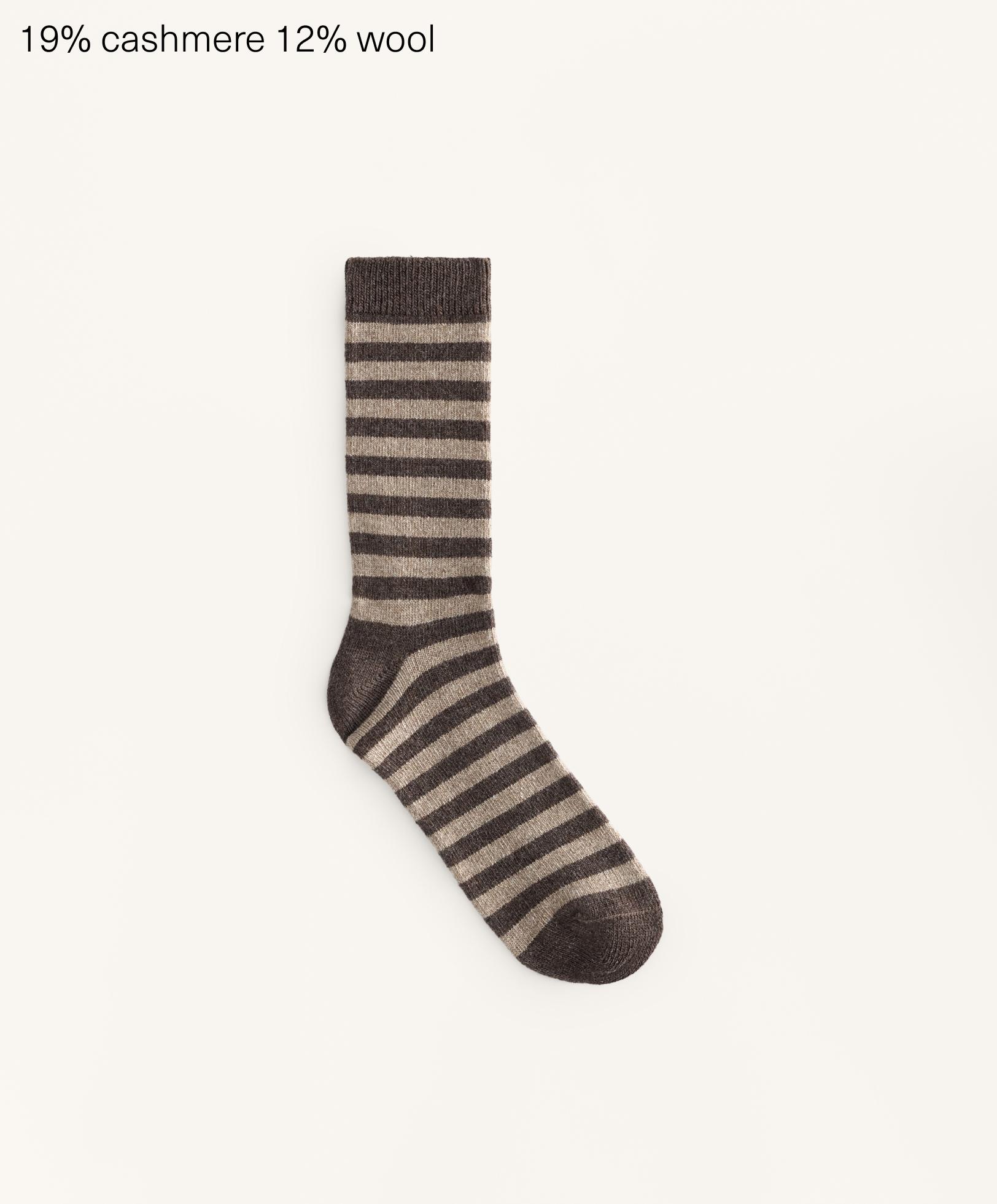 Classic socks in 19% cashmere 12% wool