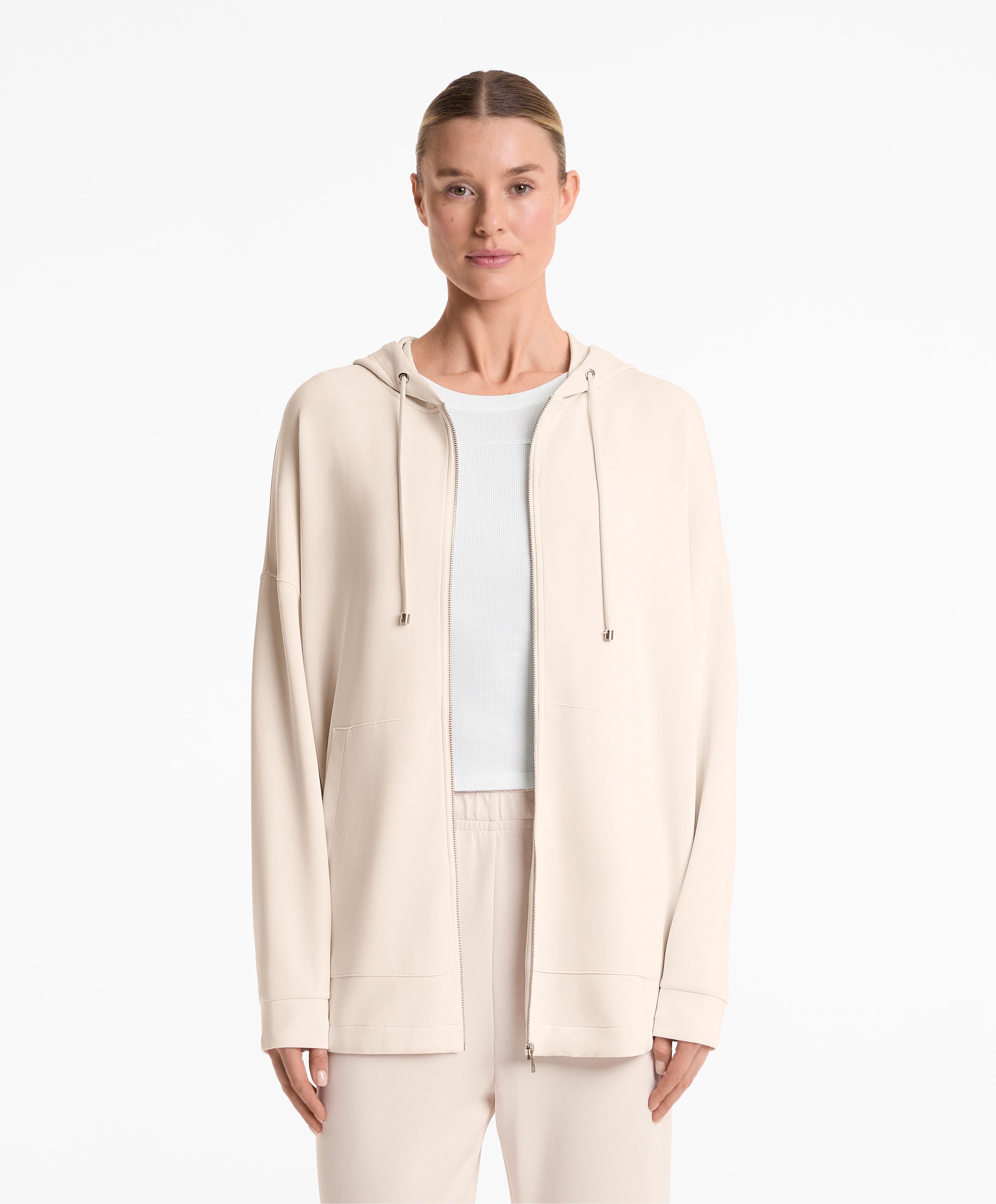 Long Soft Touch jacket with modal Long Soft Touch jacket with modal