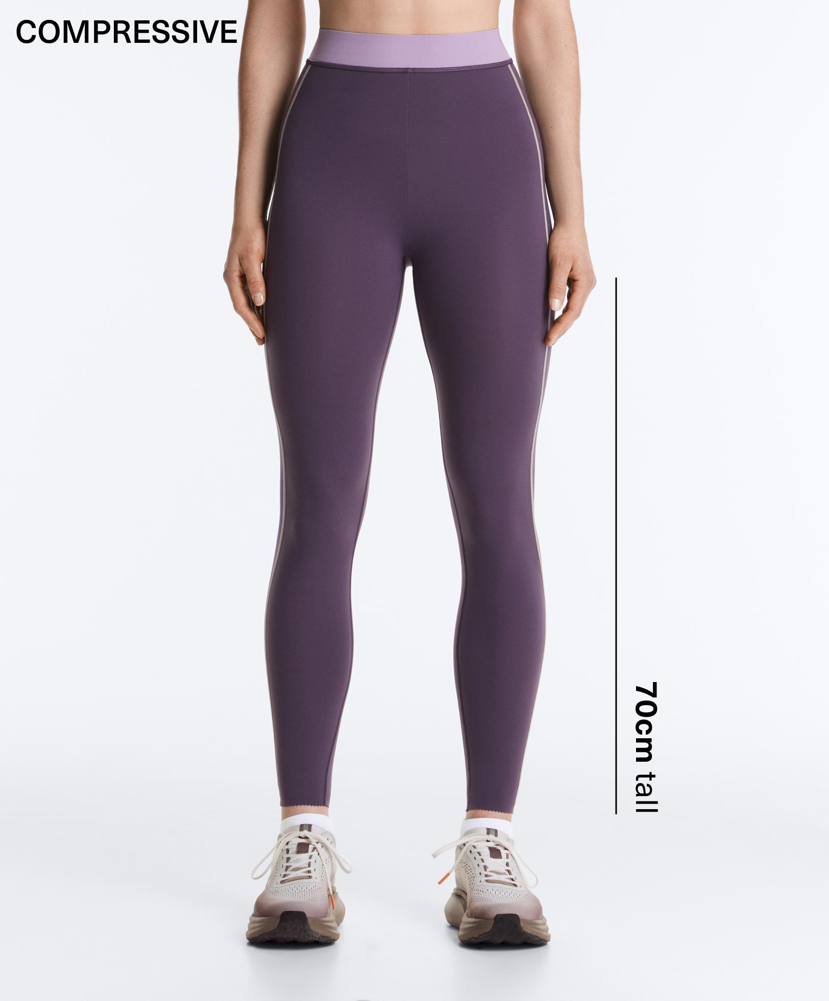 Compressive high rise enkel-legging 70 cm - Sale