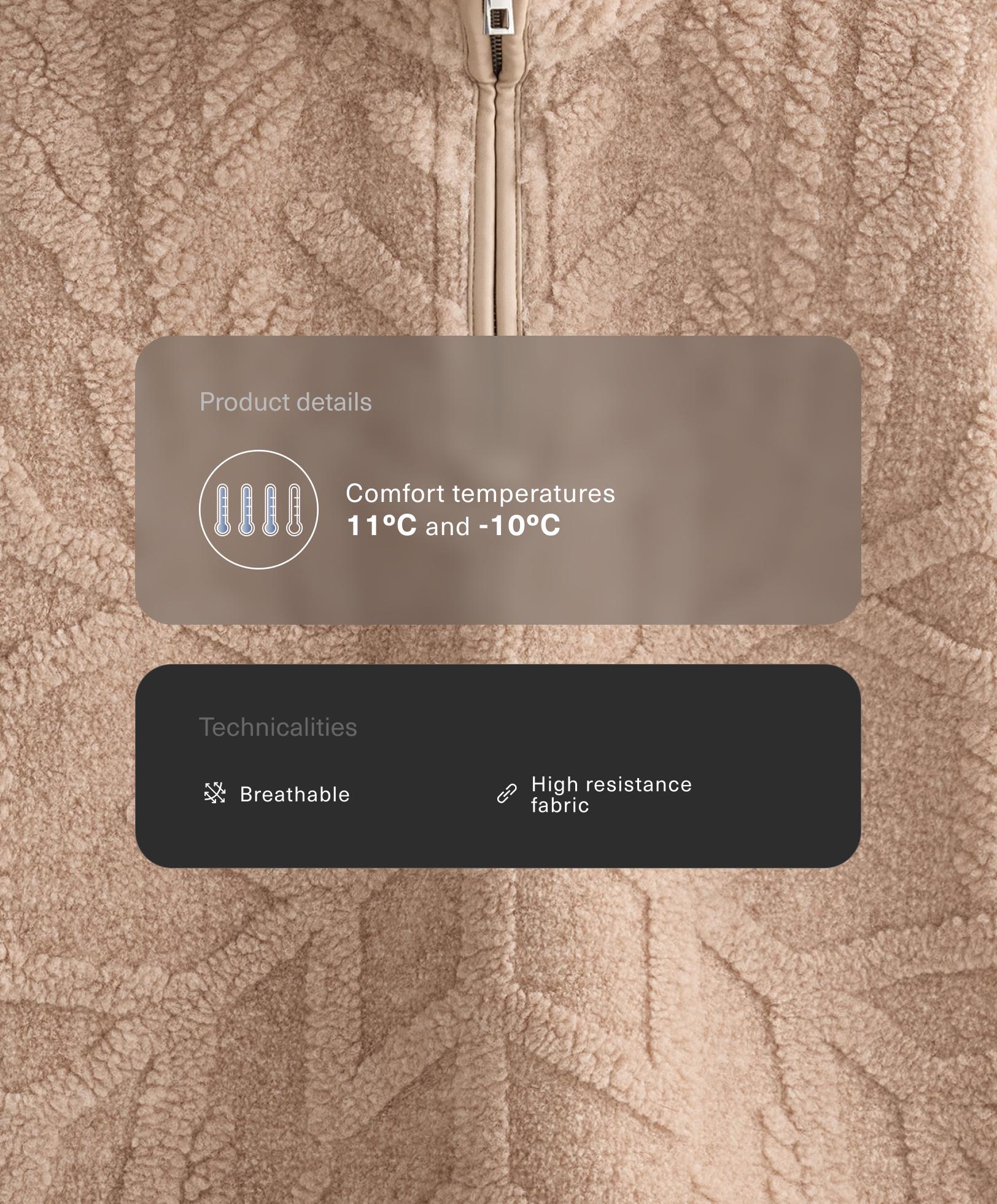 Faux-shearling snowflake sweatshirt - Sale Faux-shearling snowflake sweatshirt - Sale