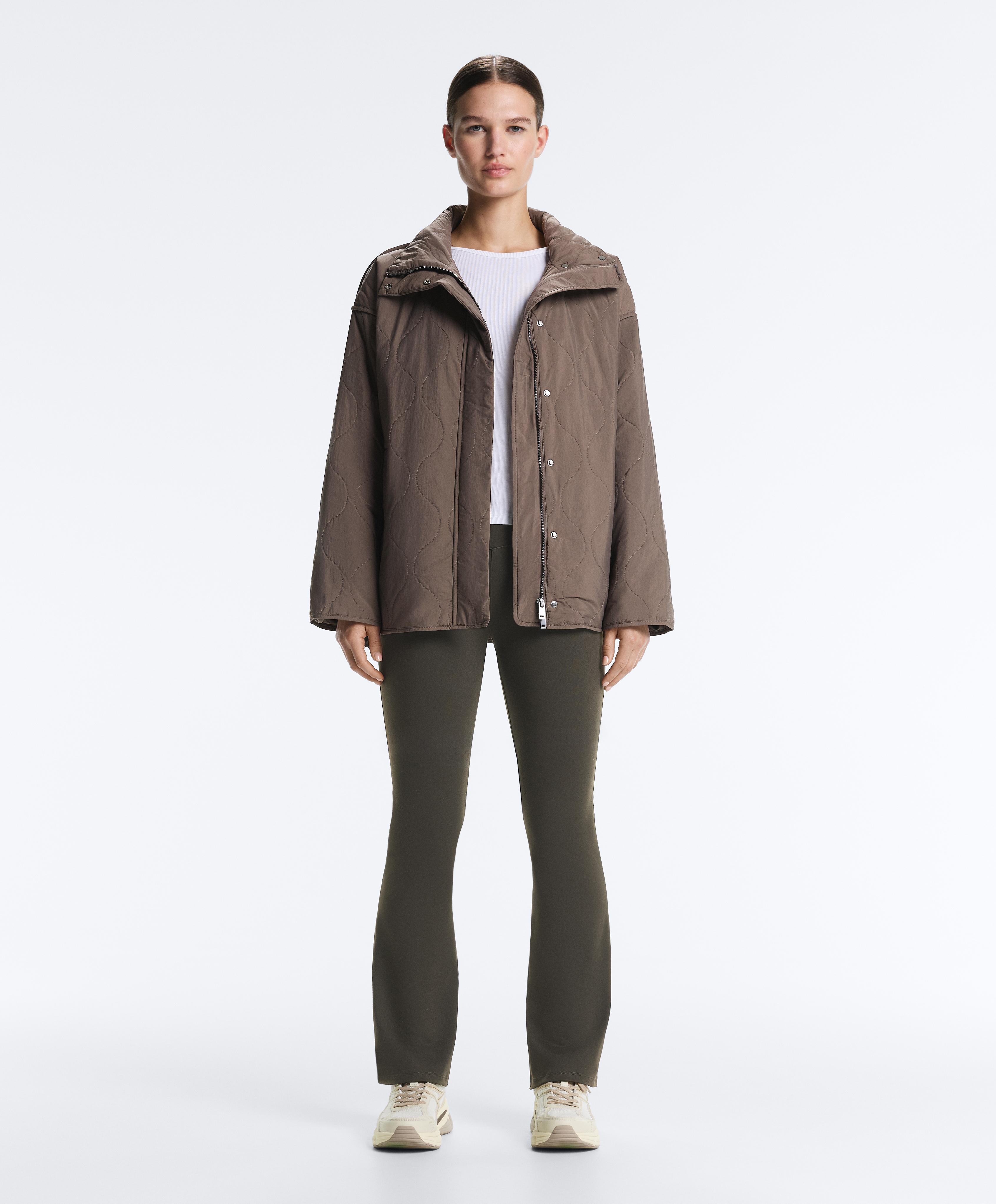 Water-repellent FELLEX® AEROGEL padded jacket — WASHED TAUPE-MAUVE