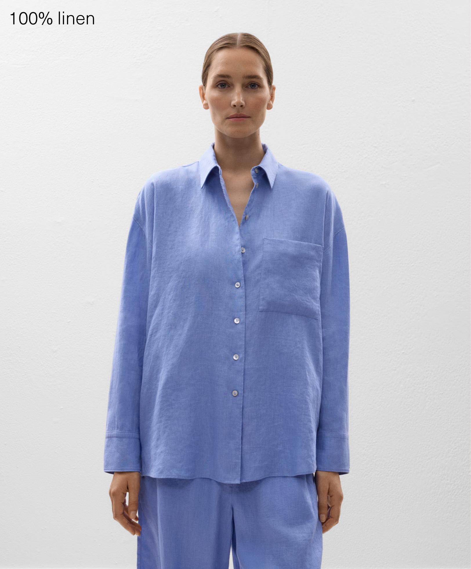 100% linen relaxed shirt 100% linen relaxed shirt