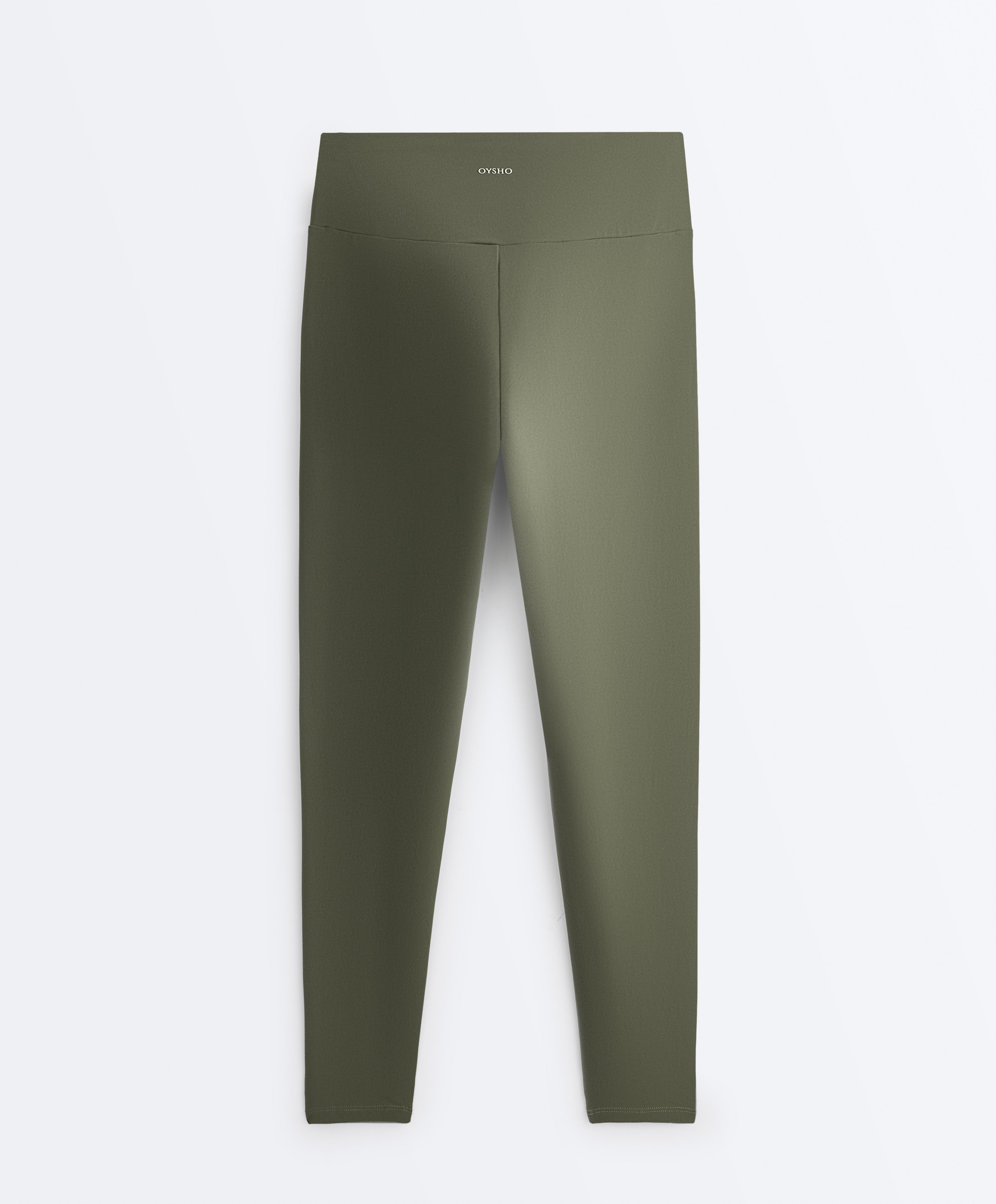 Comfortlux high-waisted ankle-length leggings — DARK GREEN