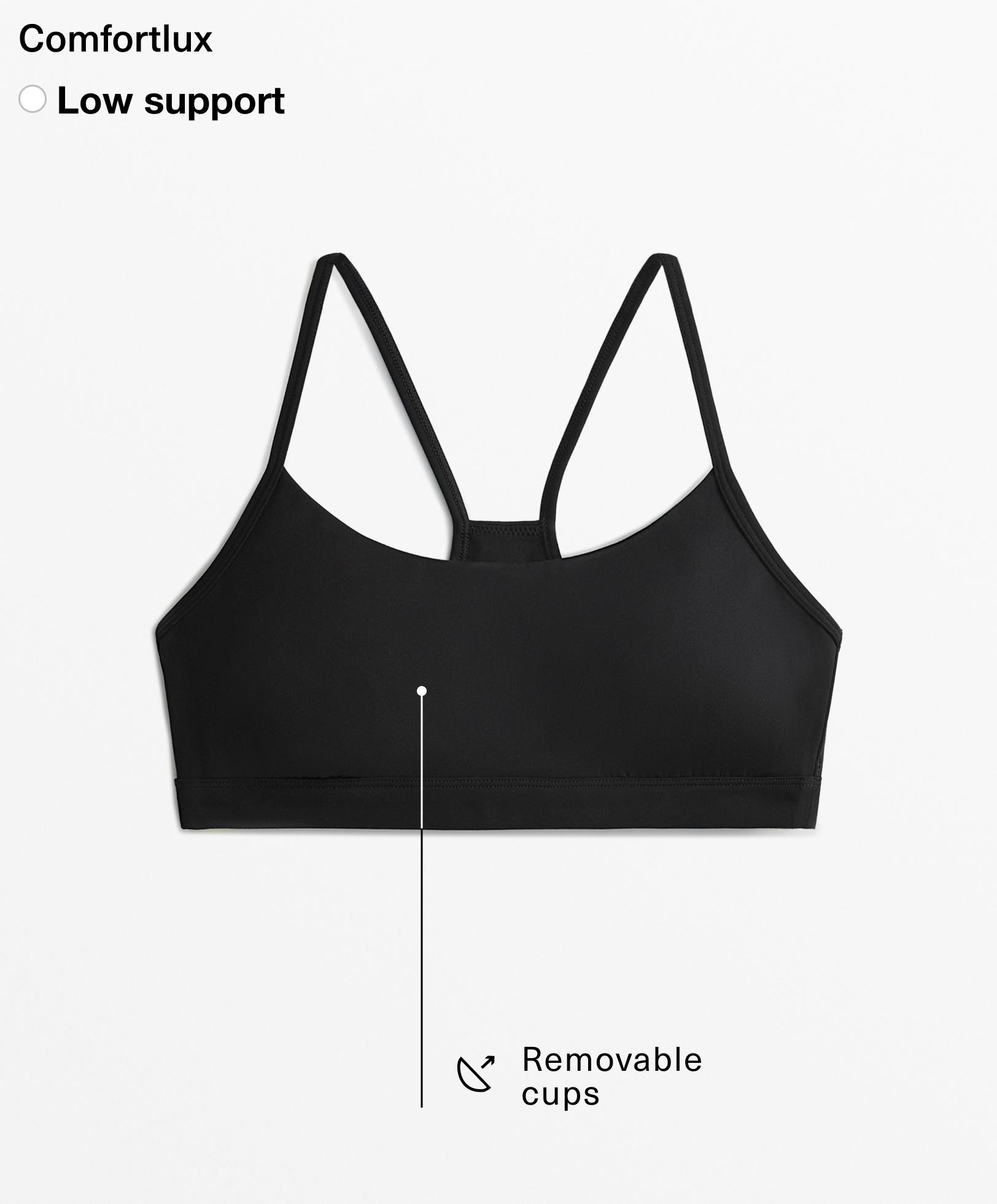 Light-support Comfortlux sports bra with cups Light-support Comfortlux sports bra with cups