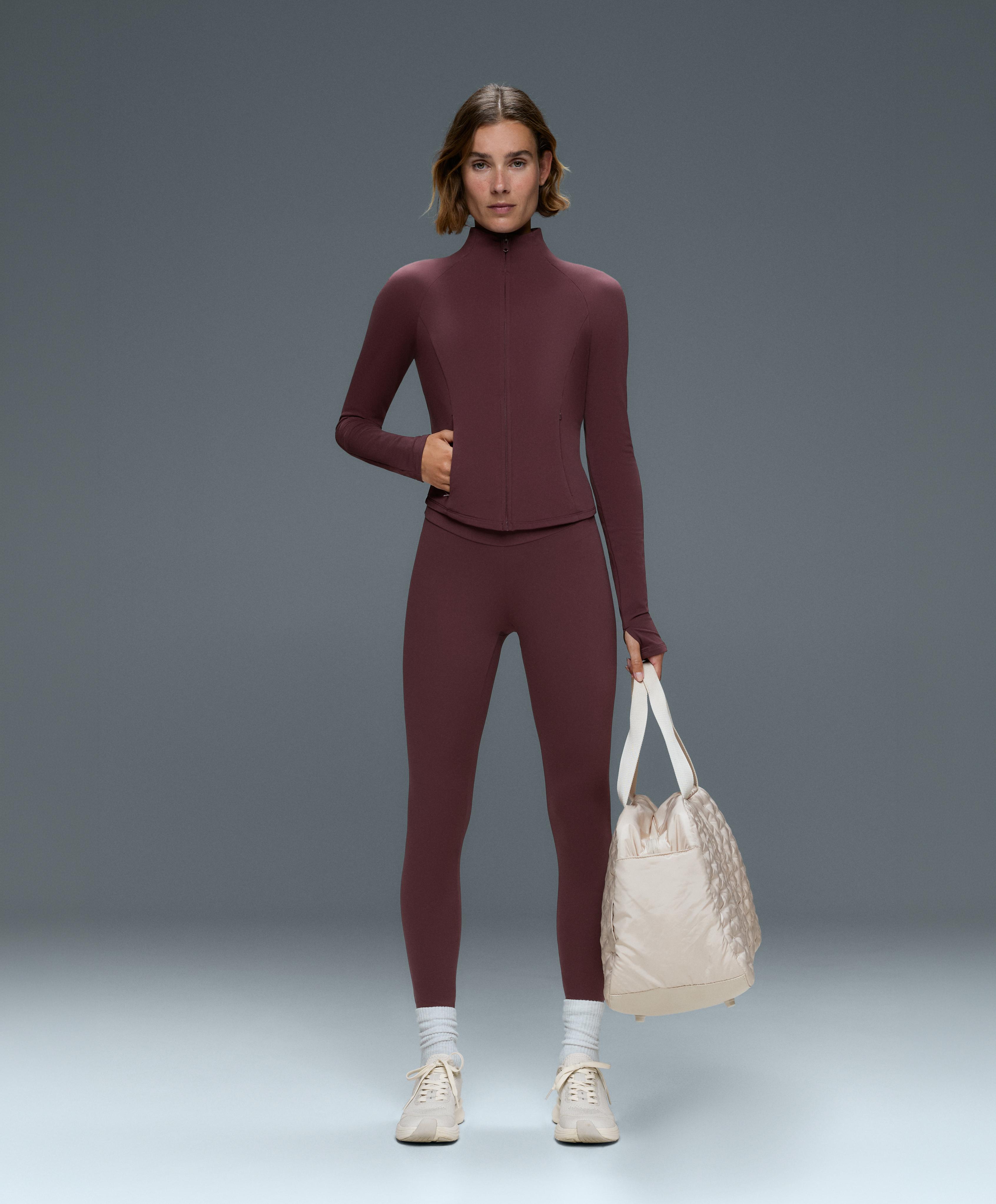 Light warm technical jacket — PLUM