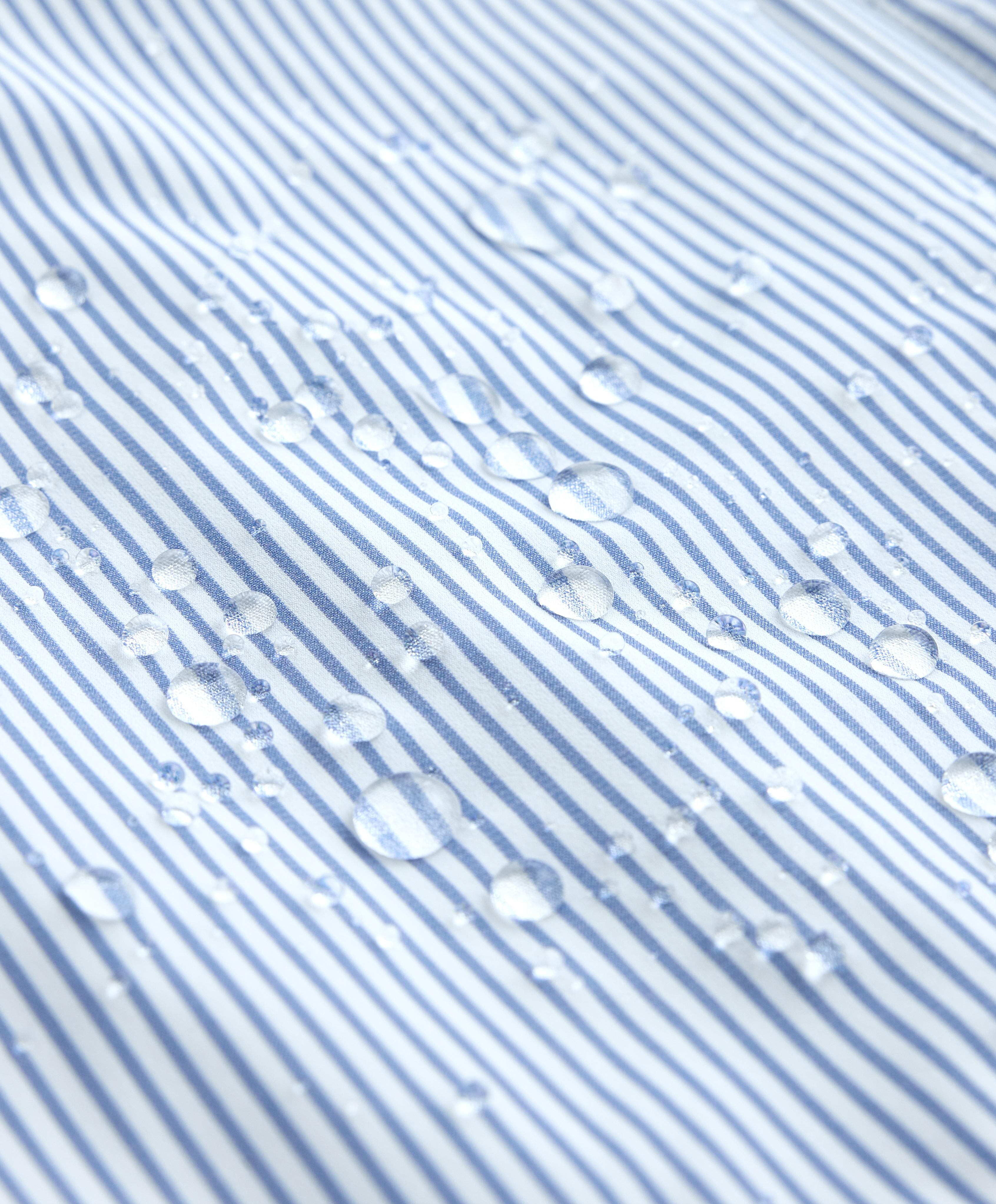 Extra lightweight 10k waterproof striped jacket — PALE BLUE