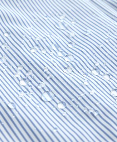 Extra lightweight 10k waterproof striped jacket — PALE BLUE 10