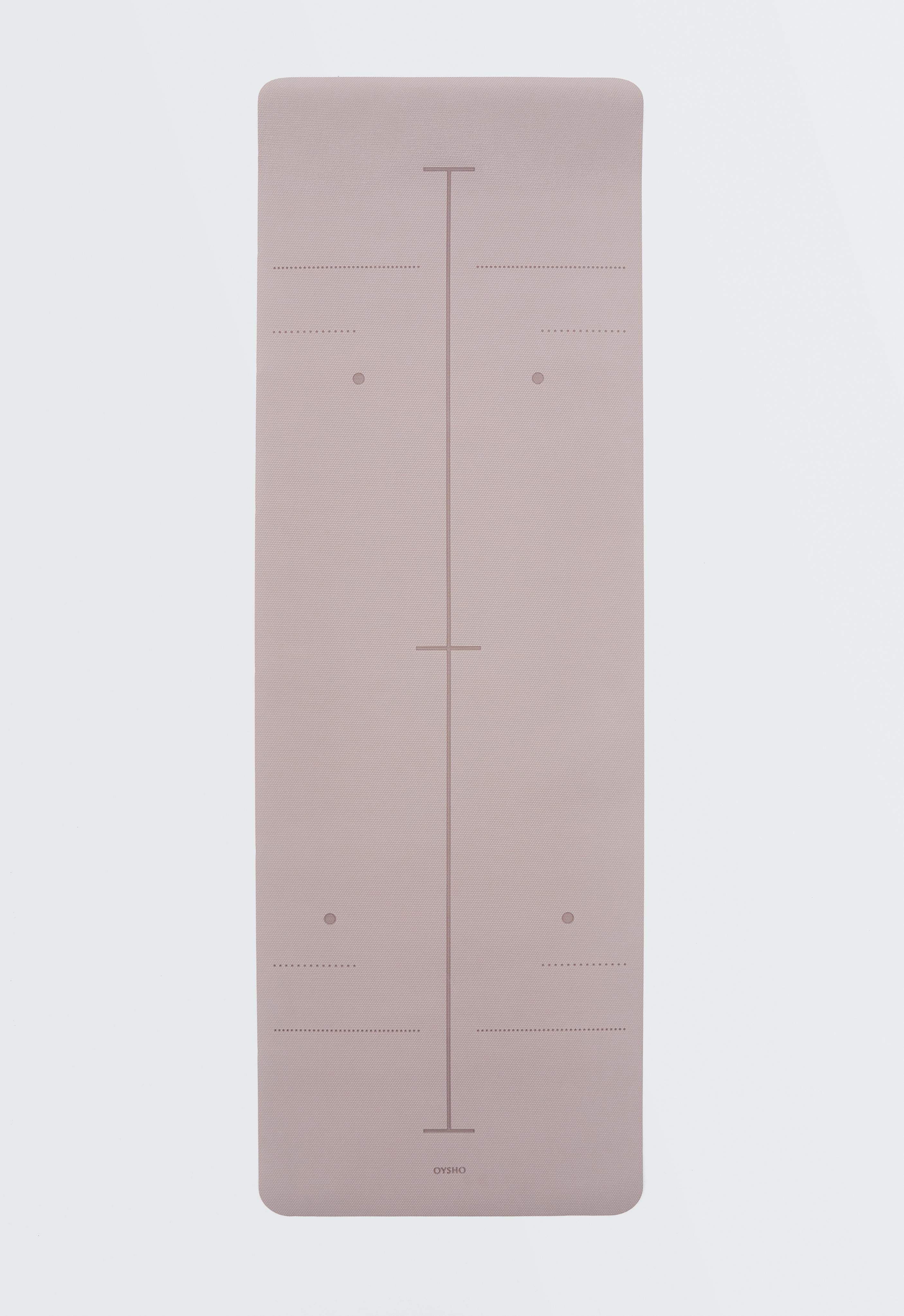 5mm yoga mat — BEIGE-PINK