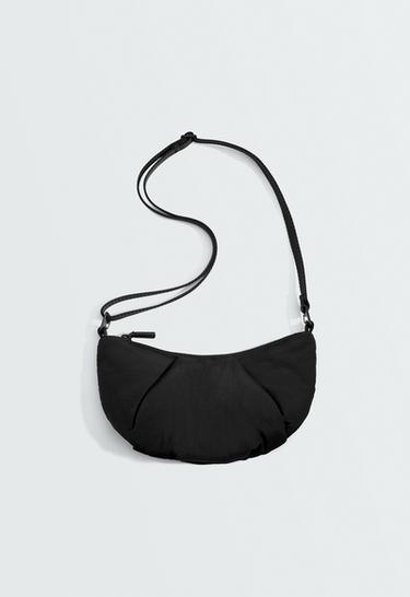 Mini quilted crossbody bag — BLACK 1