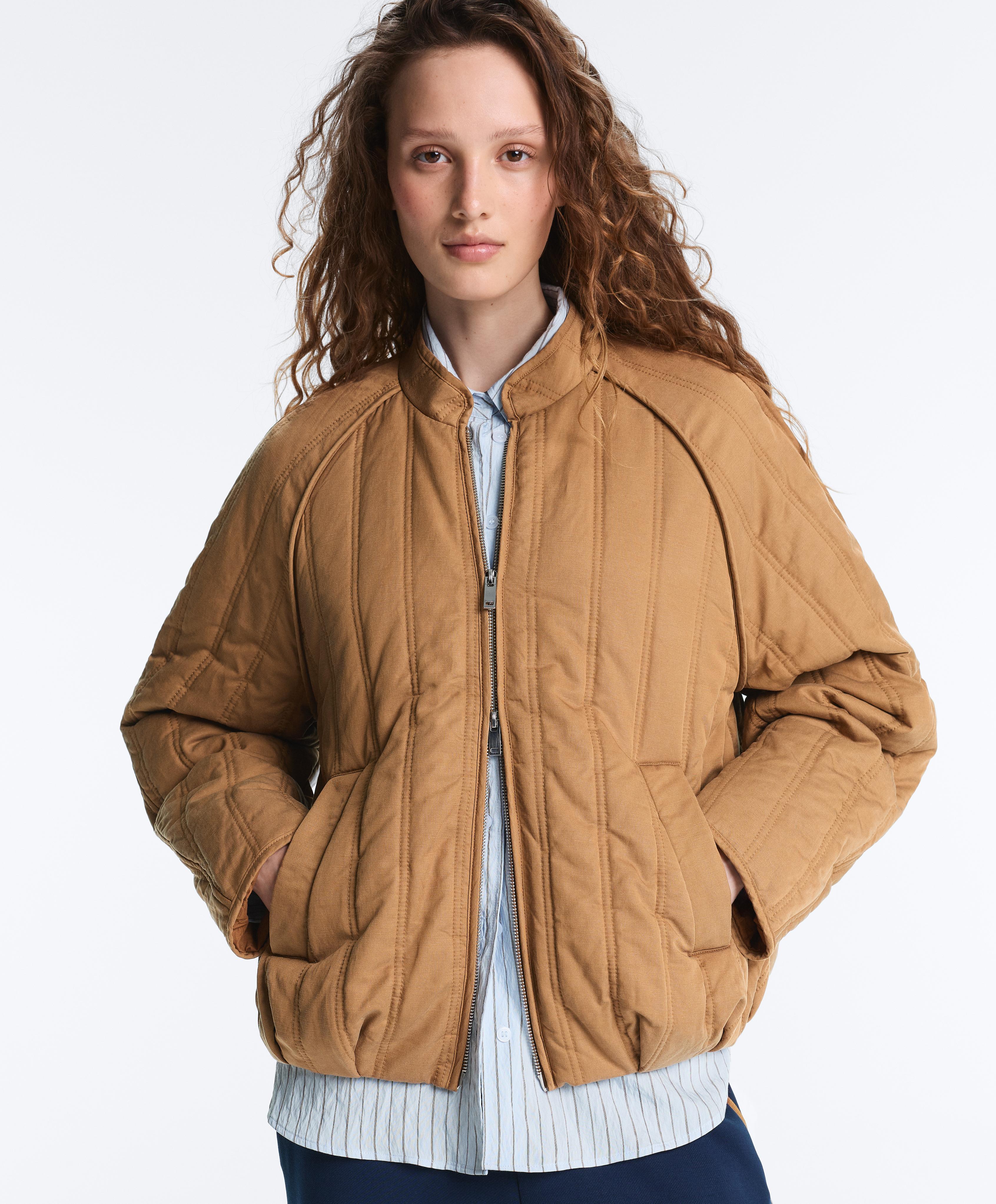 FELLEX® AEROGEL padded jacket — TOFFEE