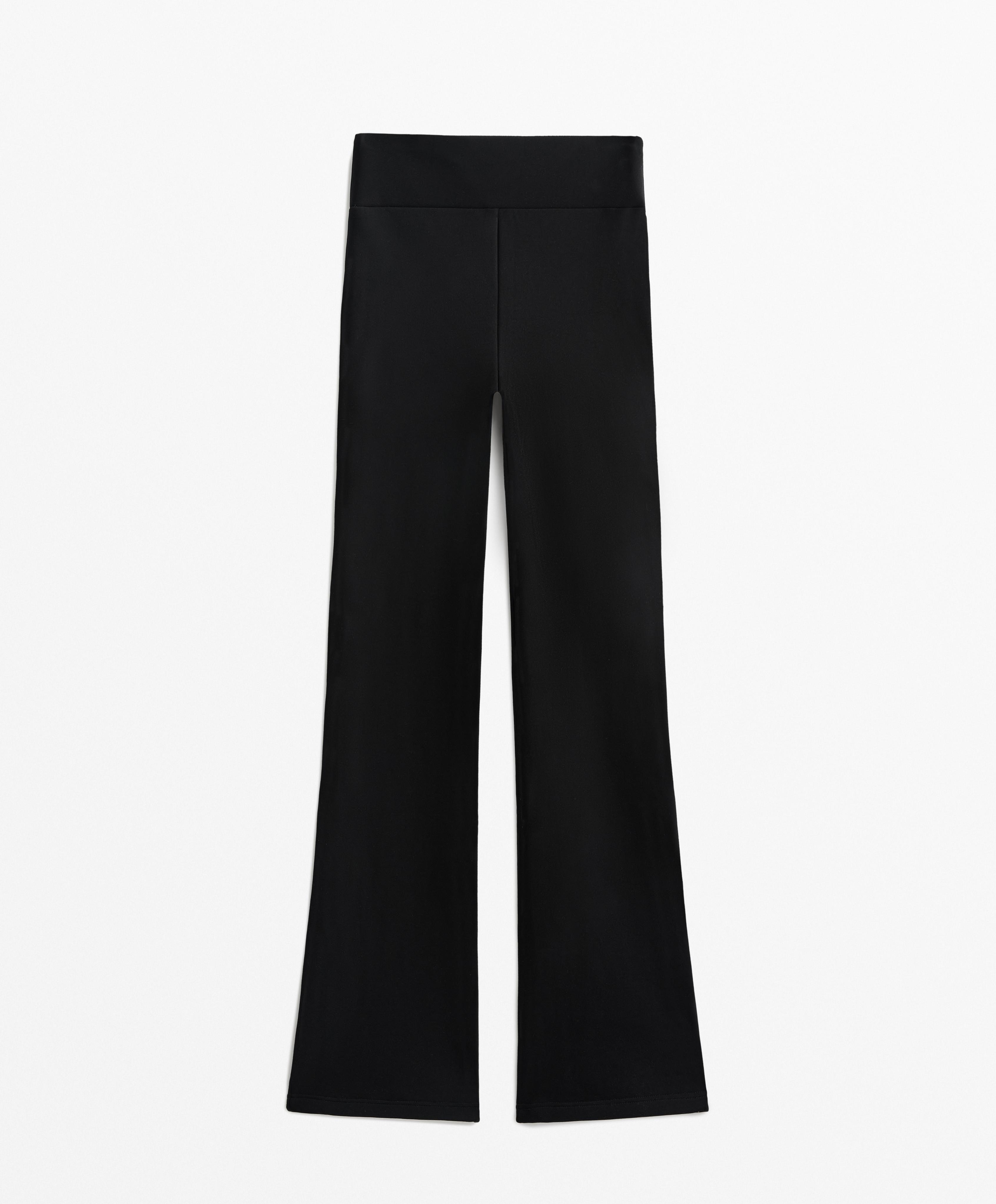 Super extra warm seamless bootcut trousers