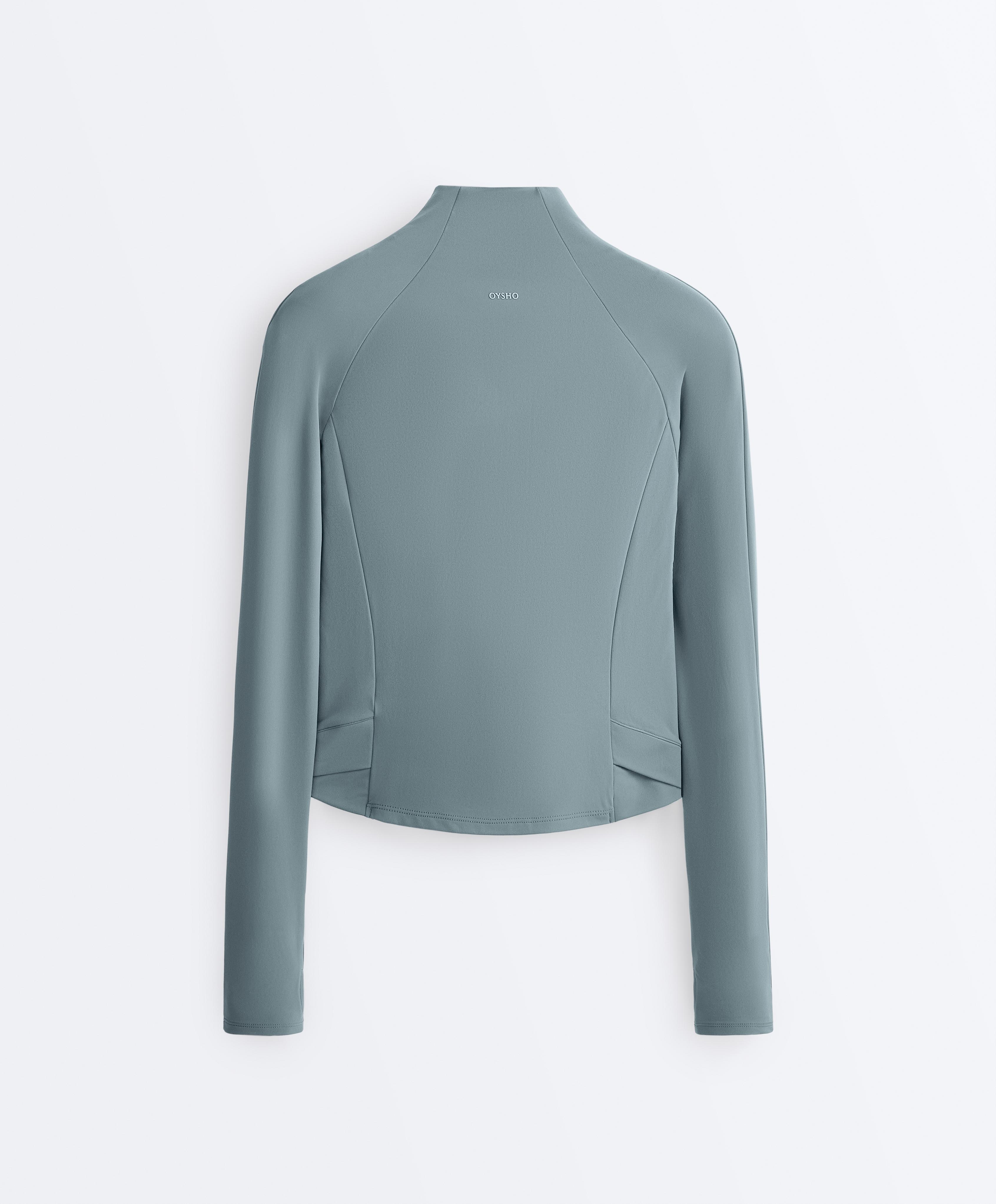 Light warm technical jacket — DARK GREY-BLUE