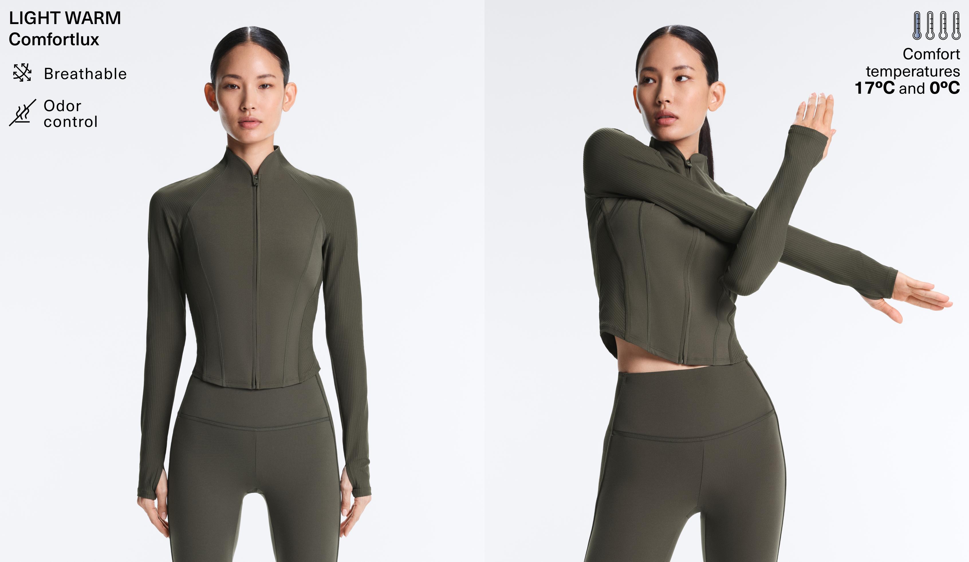 Comfortlux rib technical jacket - Sale Comfortlux rib technical jacket - Sale