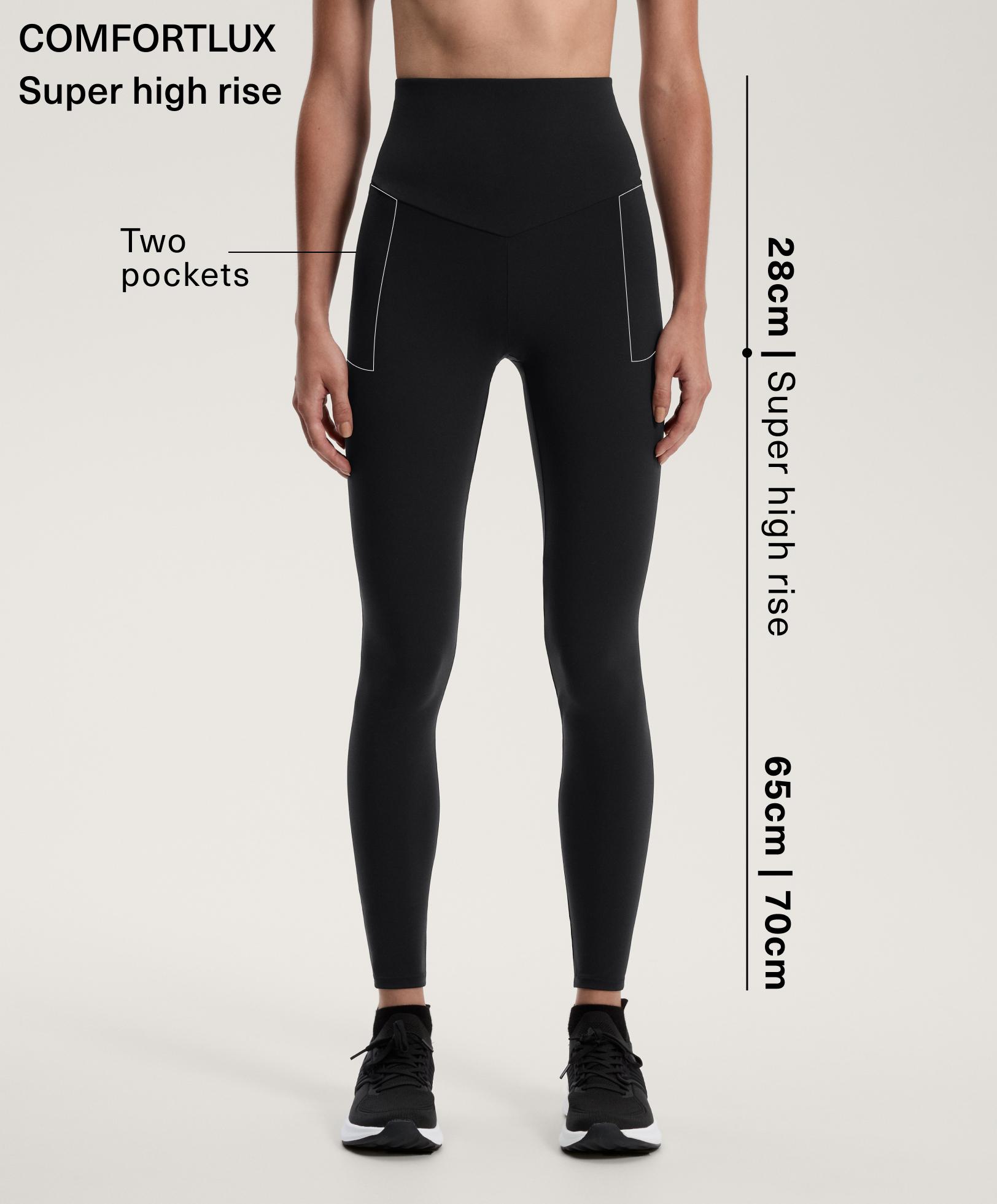 لغينغ للكاحل بخصر عالٍ للغاية Comfortlux مع جيوب