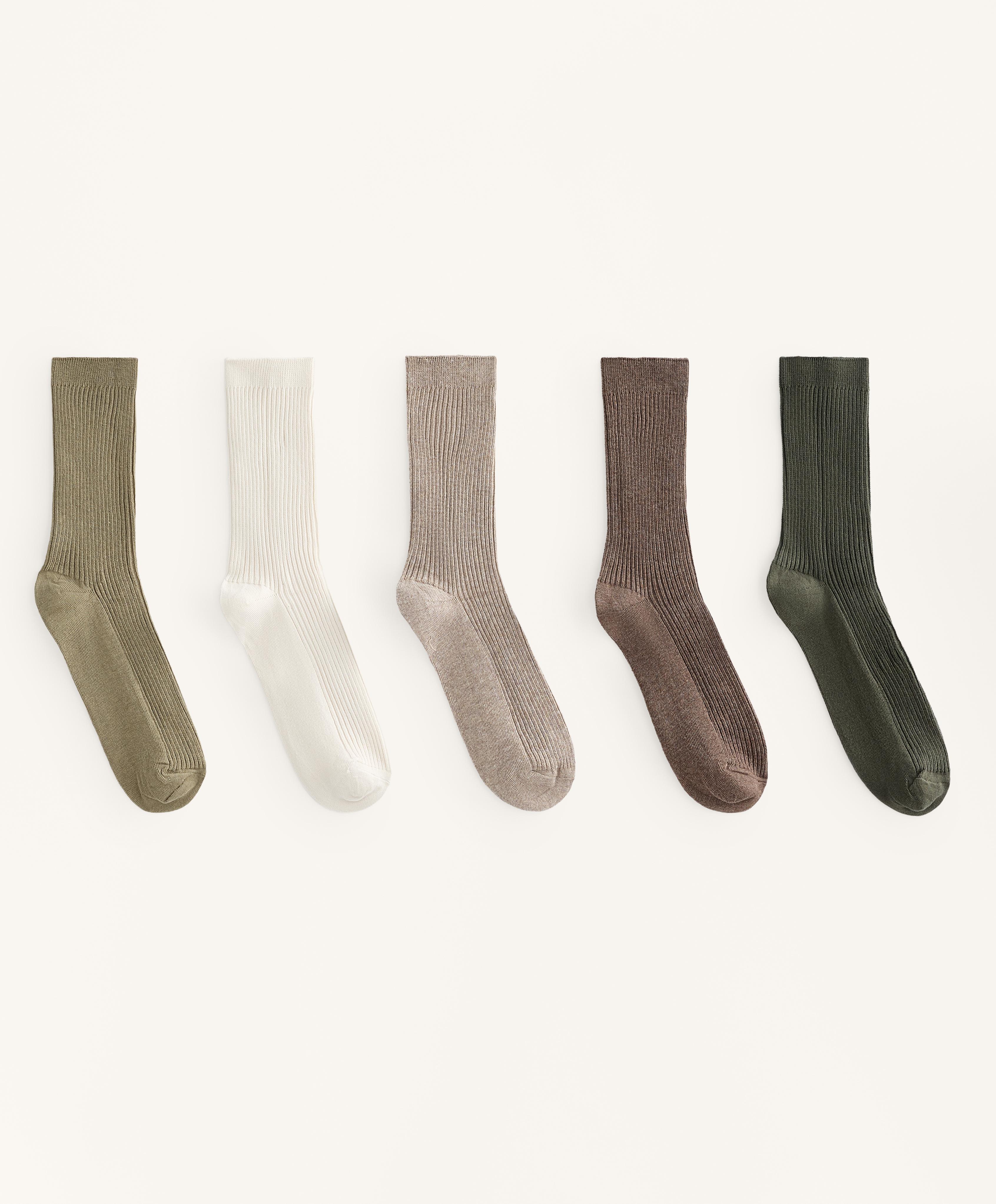 5 pares de calcetines classic mezcla algodón