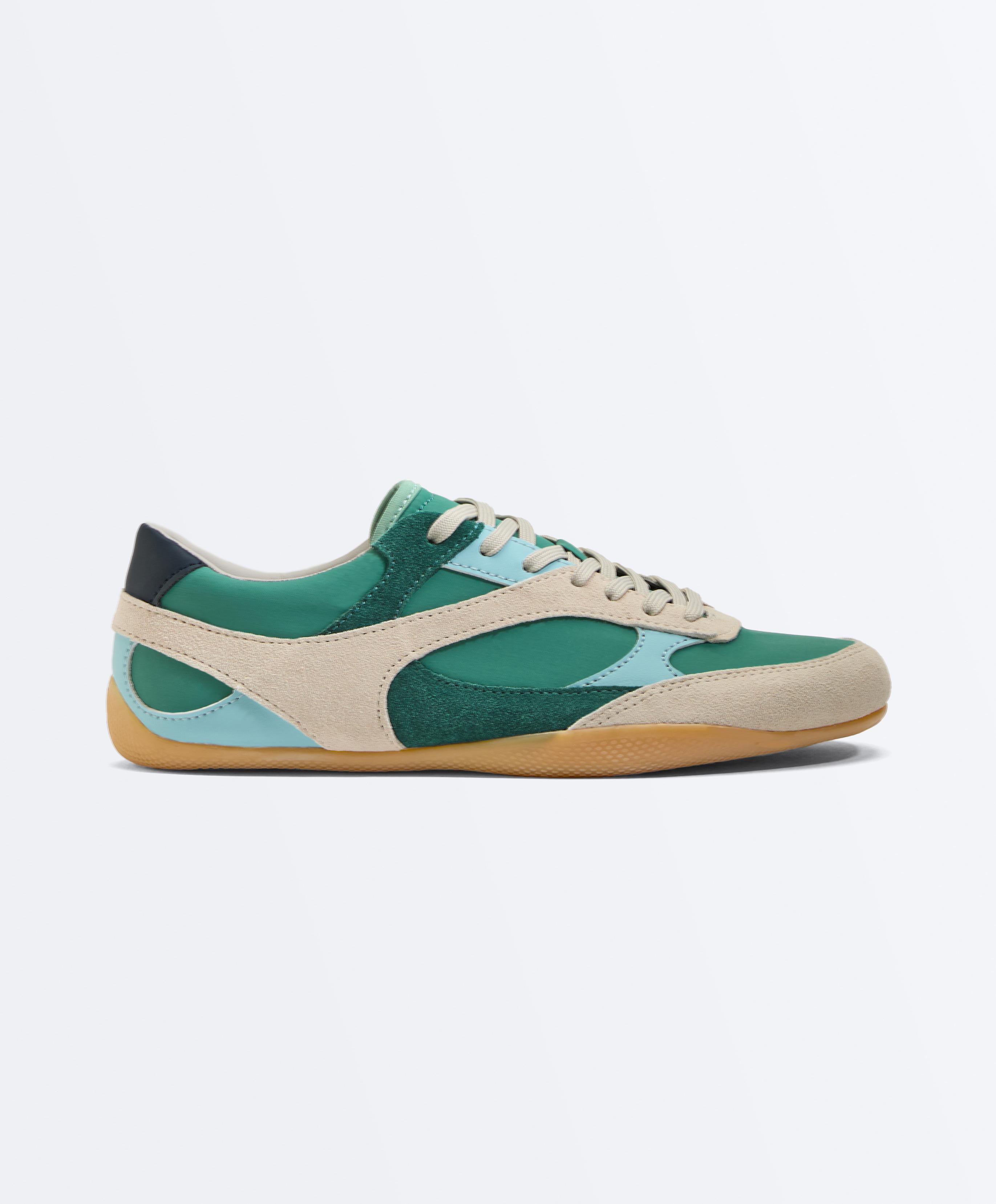 Retro-style trainers — GREEN