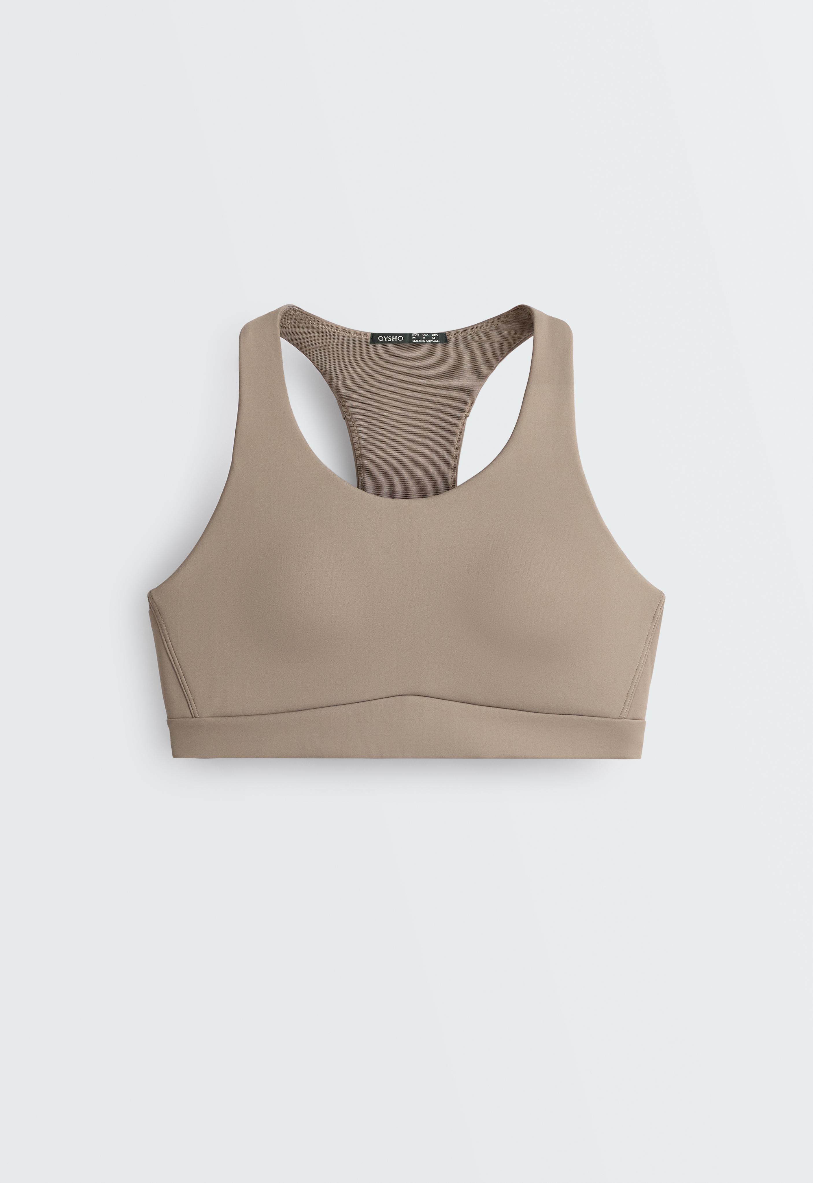 Soutien-gorge brassière sport Rapid Dry maintien moyen poches