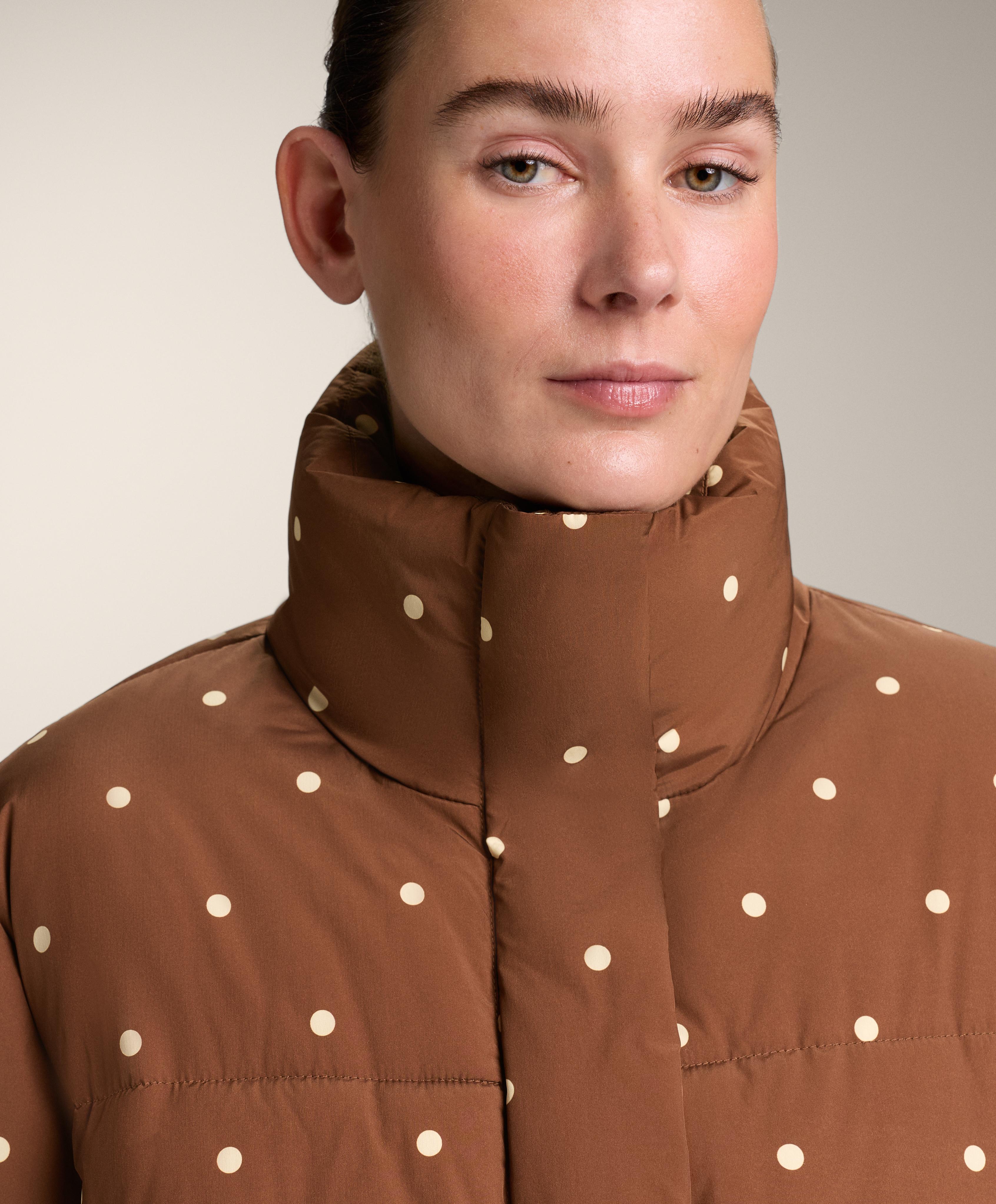 Primaloft® water-repellent padded jacket — DARK BRICK